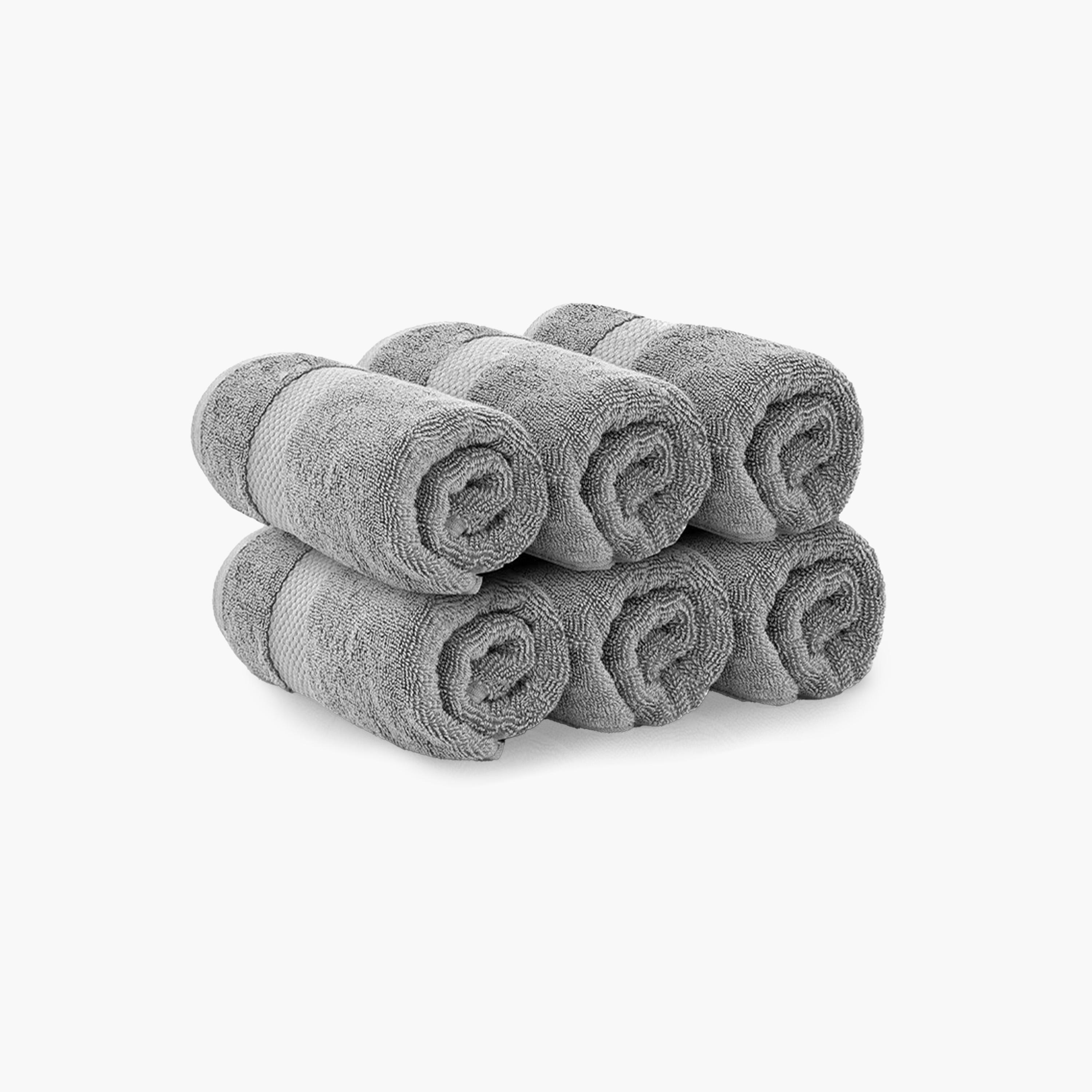 Luxury 6-Piece Hand Towel Set - 16x30 cms-household-bathandlaundry-bathlinen-towels-image-2
