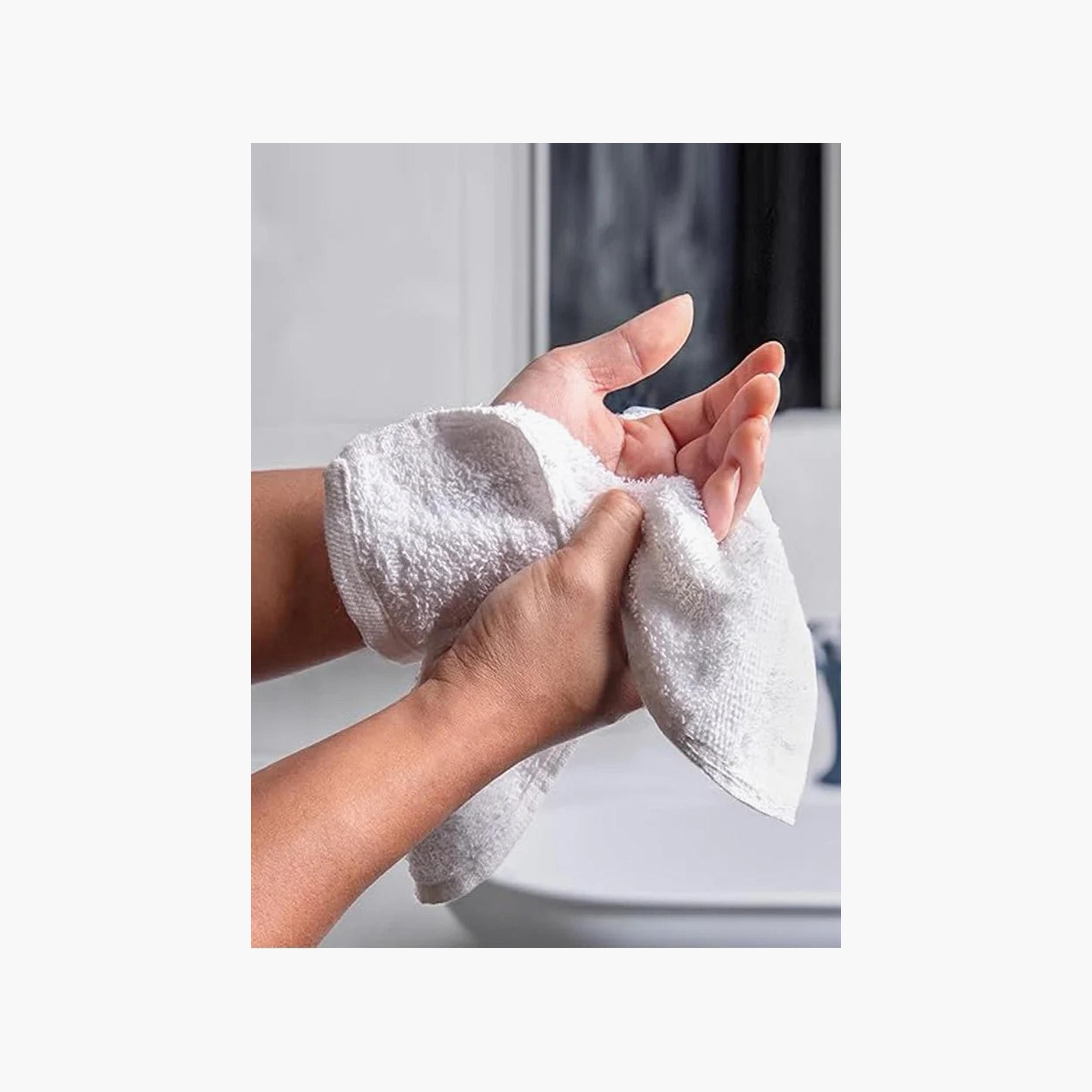 طقم مناشف وجه فاخرة 12 قطعة من ون تشيس - 33x33 سم-household-bathandlaundry-bathlinen-towels-image-3