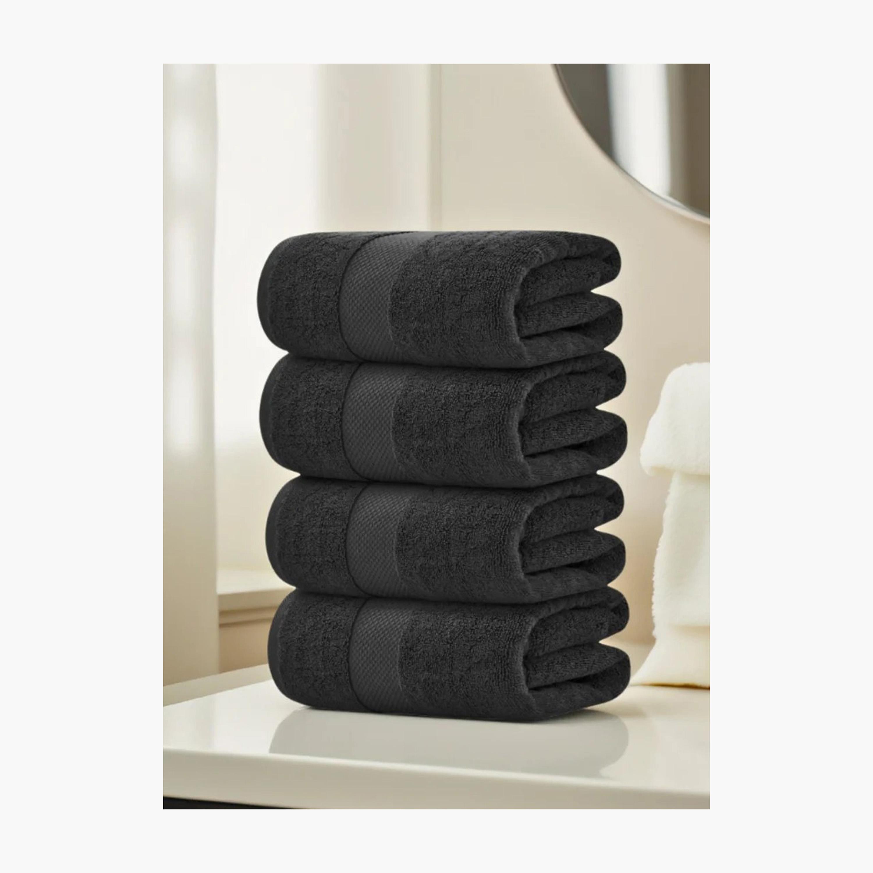 Luxury 4-Piece Bath Towel Set - 70x140 cms-household-bathandlaundry-bathlinen-towels-image-1
