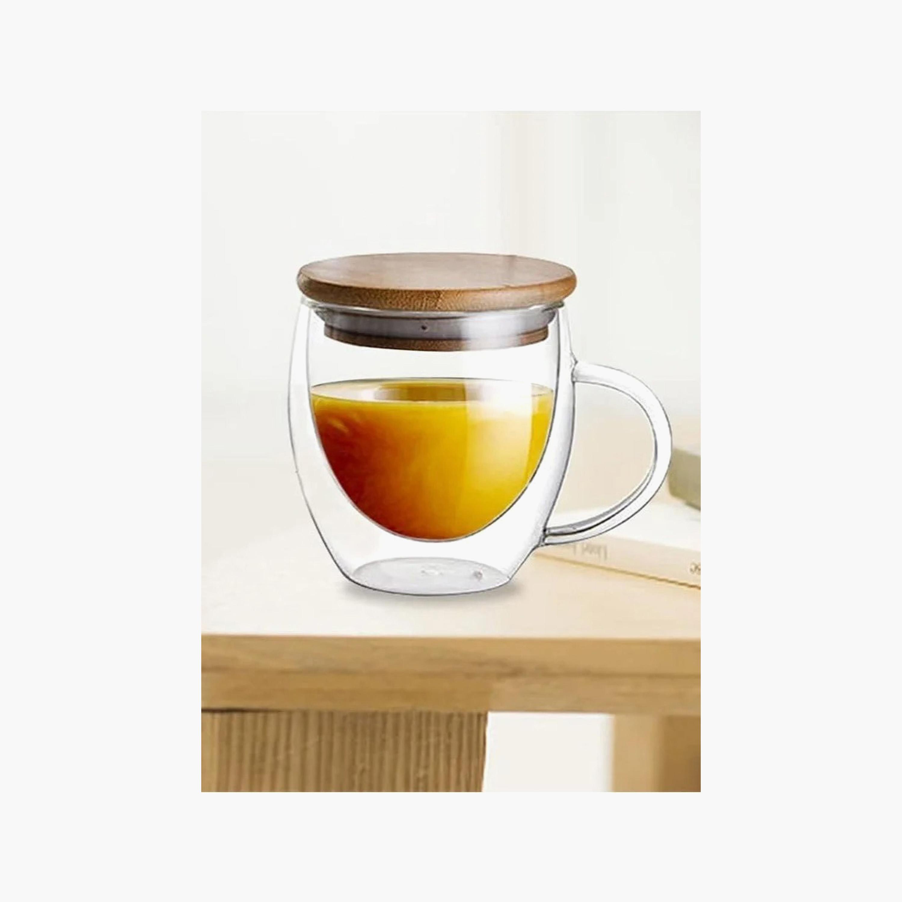 Double Wall 2-Piece Glass Coffee Cup Set - 250 ml-household-dining-teaandcoffee-mugsandcups-image-4