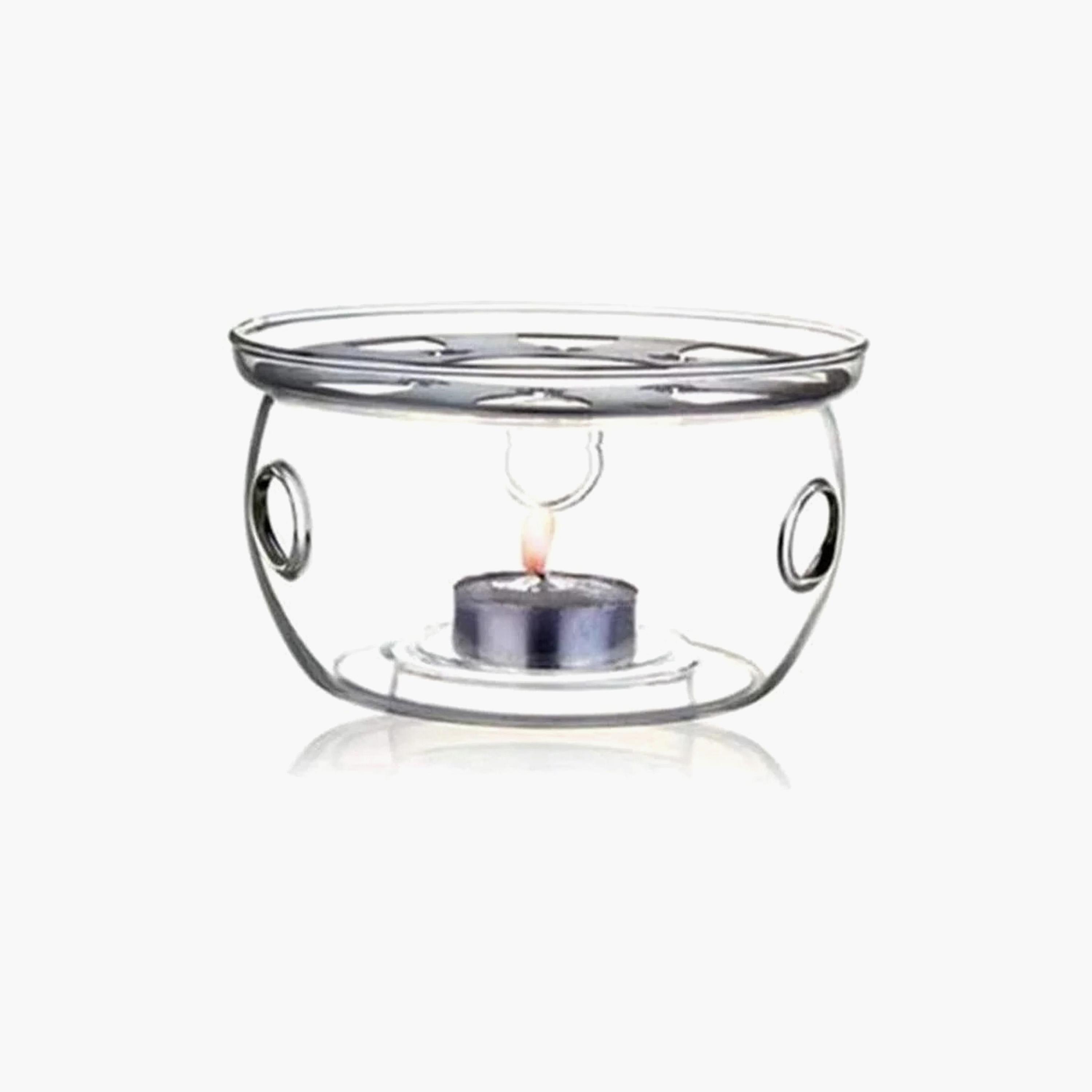Borosilicate Glass 4-Piece  Teapot with Burner and Printed Glass Set-household-dining-teaandcoffee-teaandcoffeesets-image-2