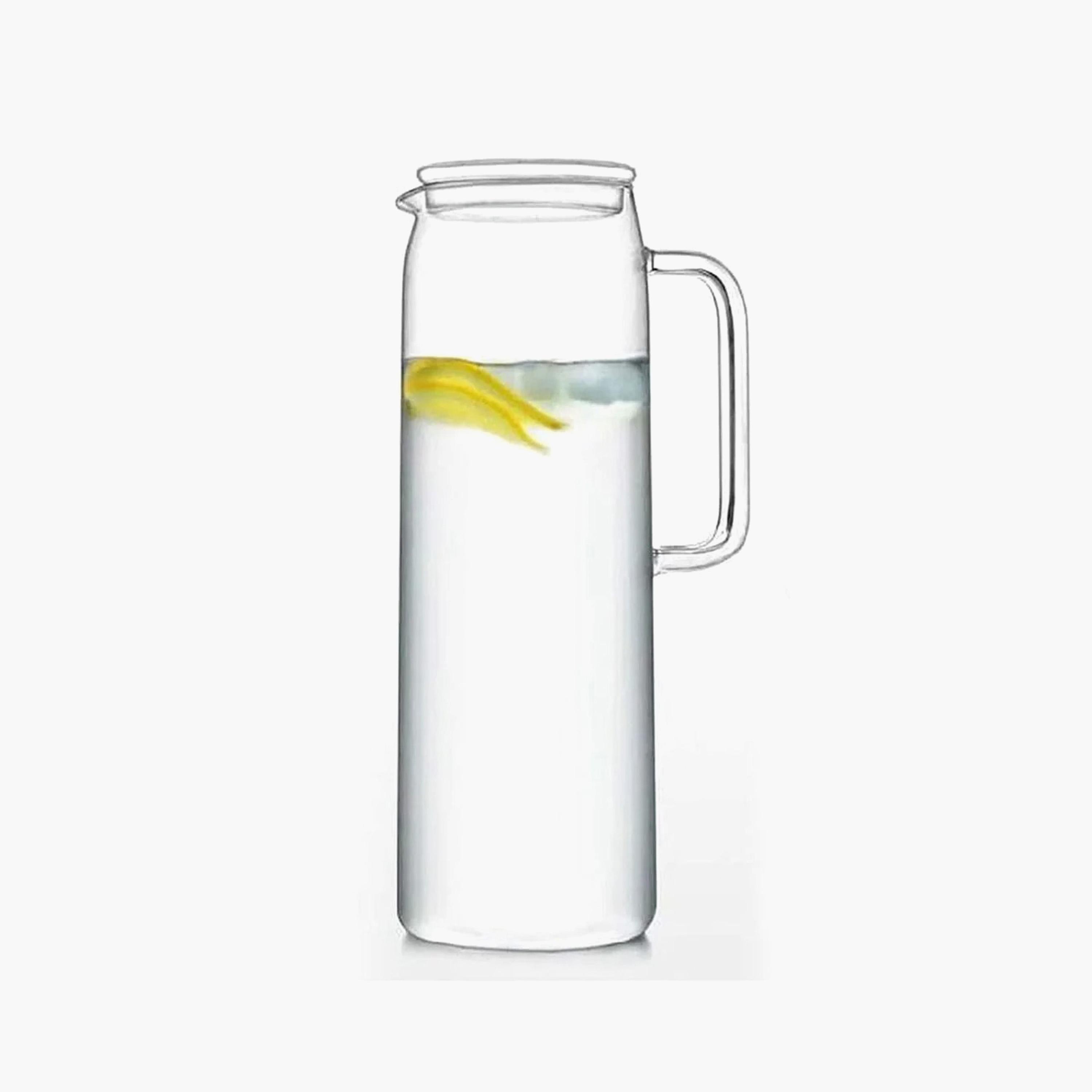 Borosilicate 3-Piece Water Jug and Printed Tumbler Set-household-dining-drinkserveware-jugsdecantersandcarafes-image-2
