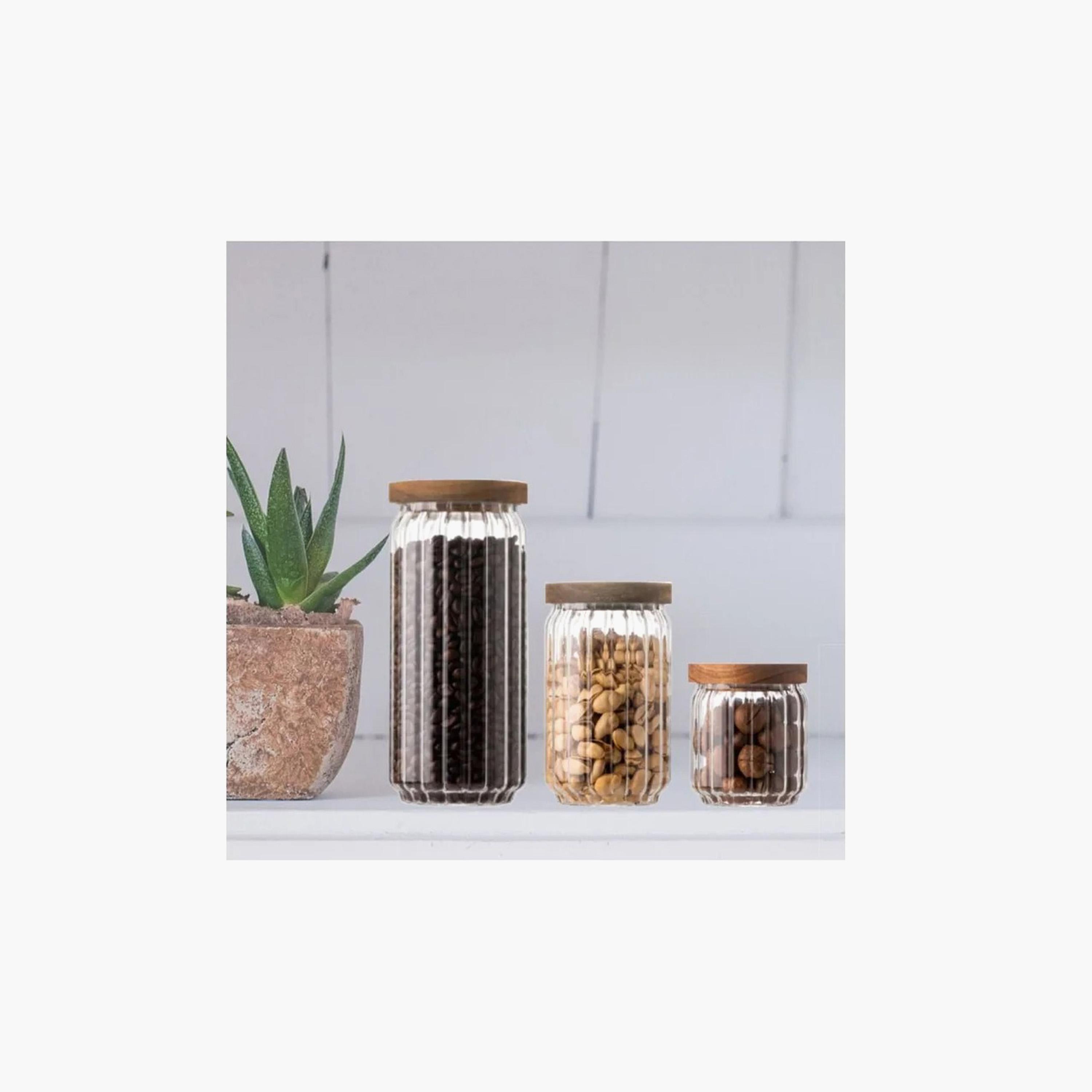 Borosilicate Glass 3-Piece Food Storage Jar Set-household-kitchen-foodstorage-canistersandjars-image-3