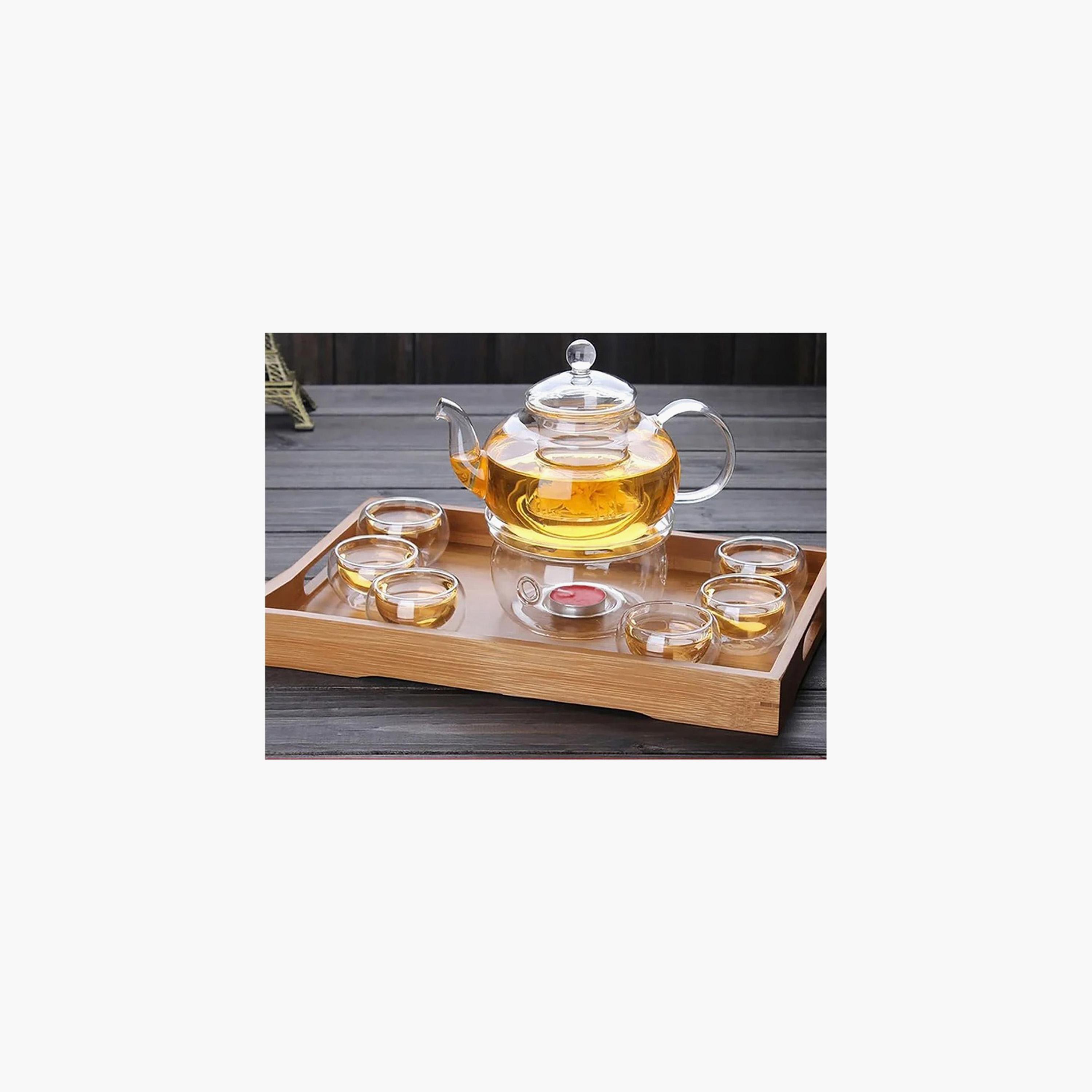 طقم إبريق وشاي مع سخان و8 أكواب من 1تشيس-household-dining-teaandcoffee-teaandcoffeesets-image-6