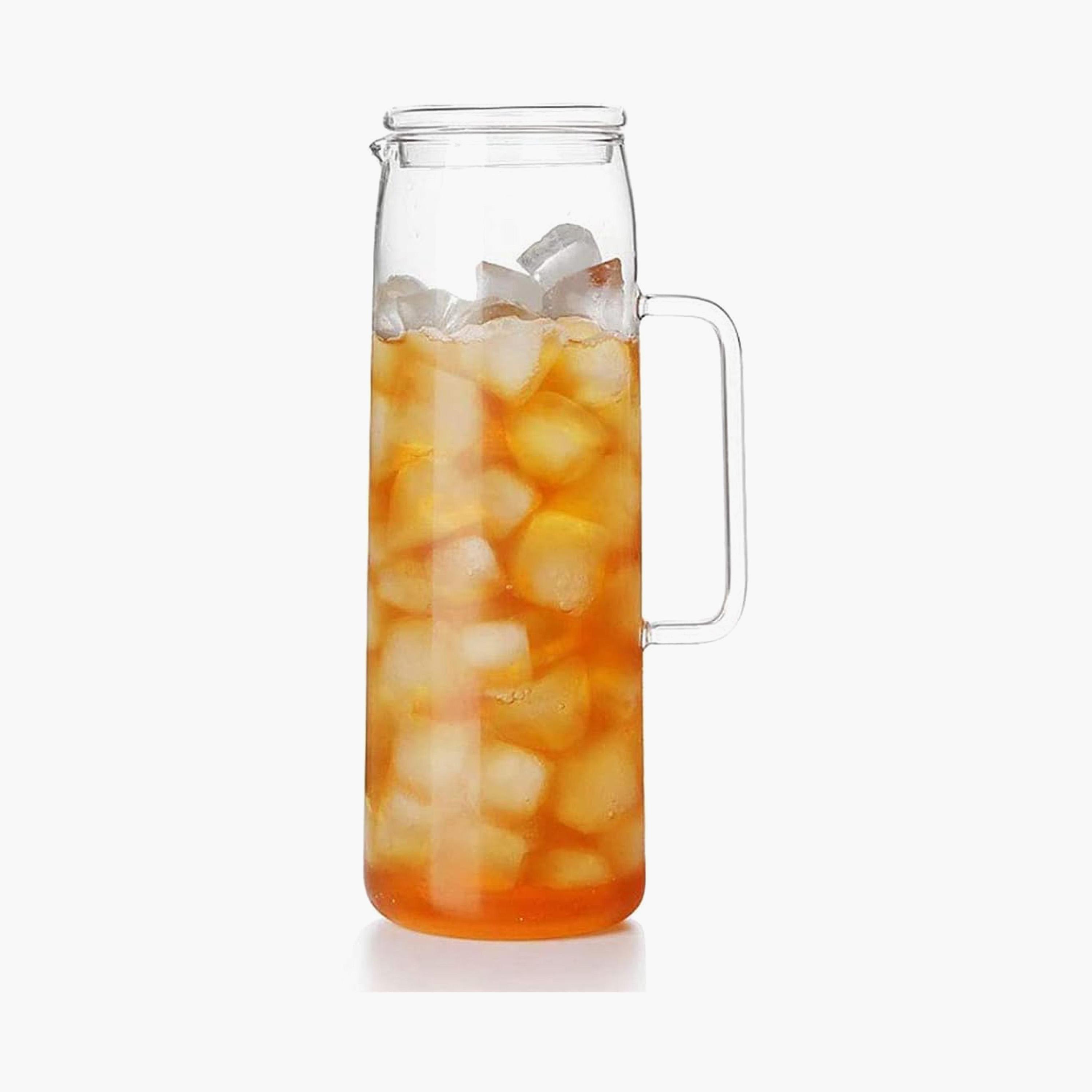 Borosilicate Glass Water Jug with Lid - 1.5 L-household-dining-drinkserveware-jugsdecantersandcarafes-image-1