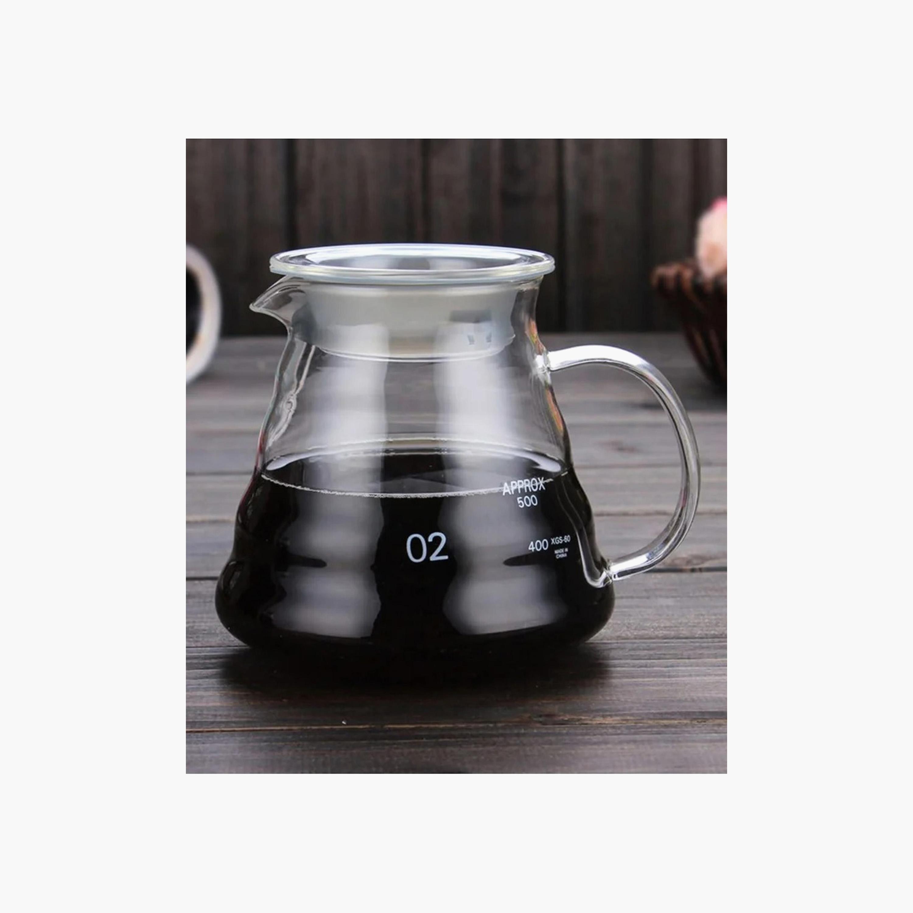 Borosilicate Glass Coffee Server Pot - 600 ml-household-dining-drinkserveware-jugsdecantersandcarafes-image-1