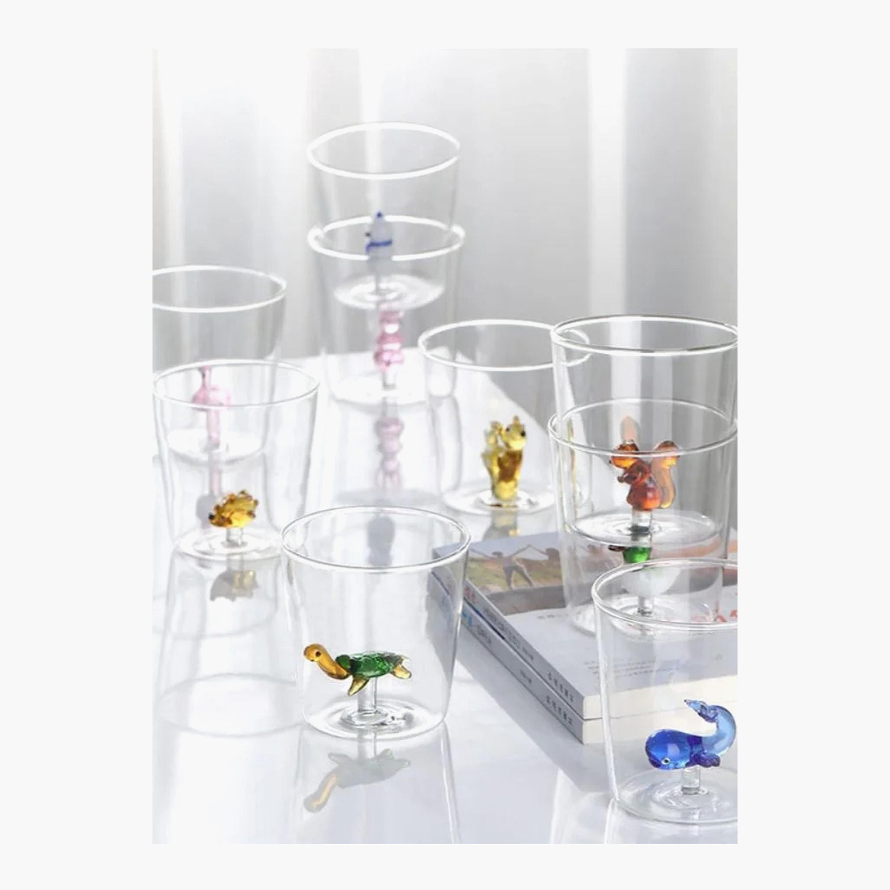 Borosilicate Glass Three Dimensional Animal Design Cup - 300 ml-household-dining-teaandcoffee-mugsandcups-image-2