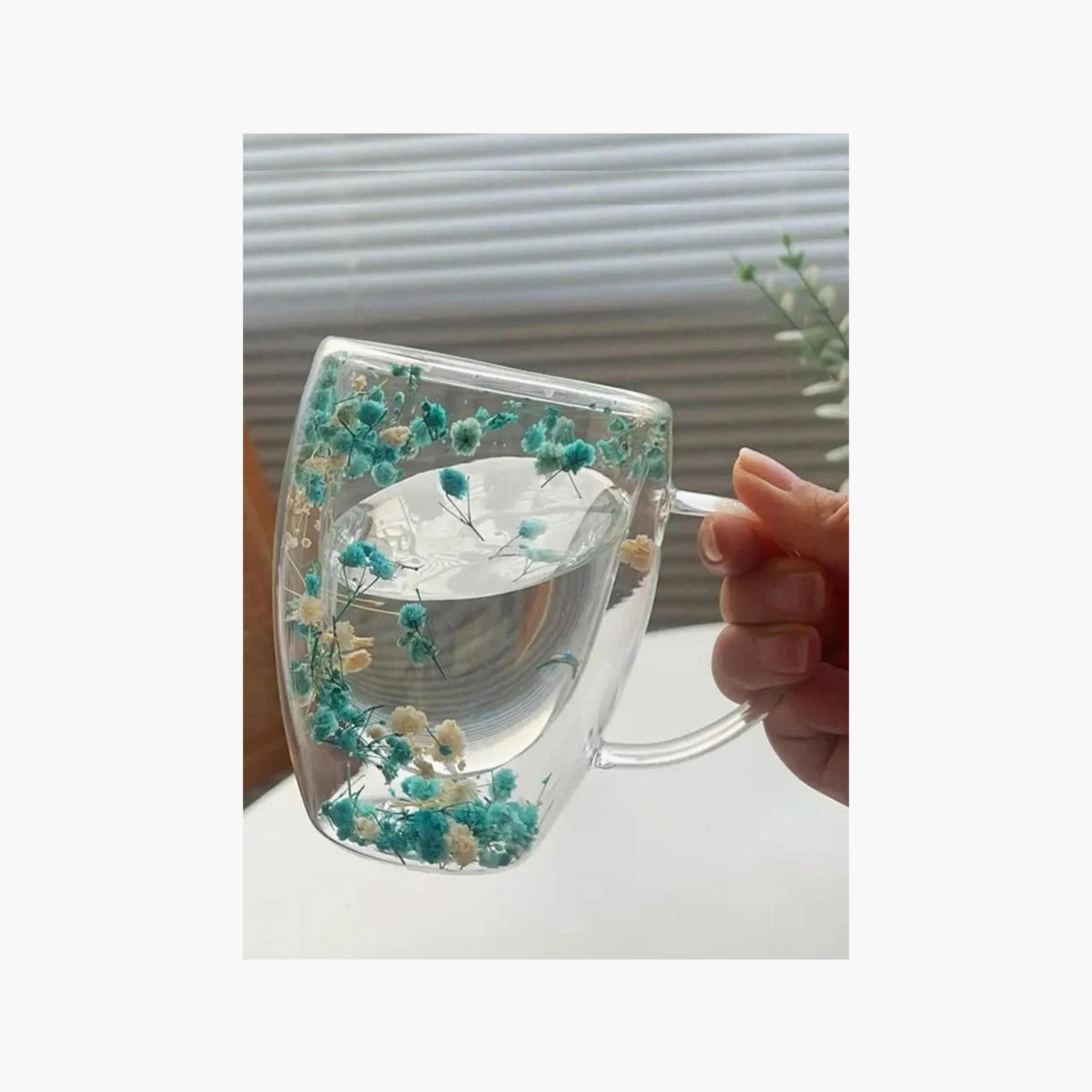 Borosilicate Glass 2-Piece Double Wall Glass Cup Set - 350 ml-household-dining-teaandcoffee-mugsandcups-image-2