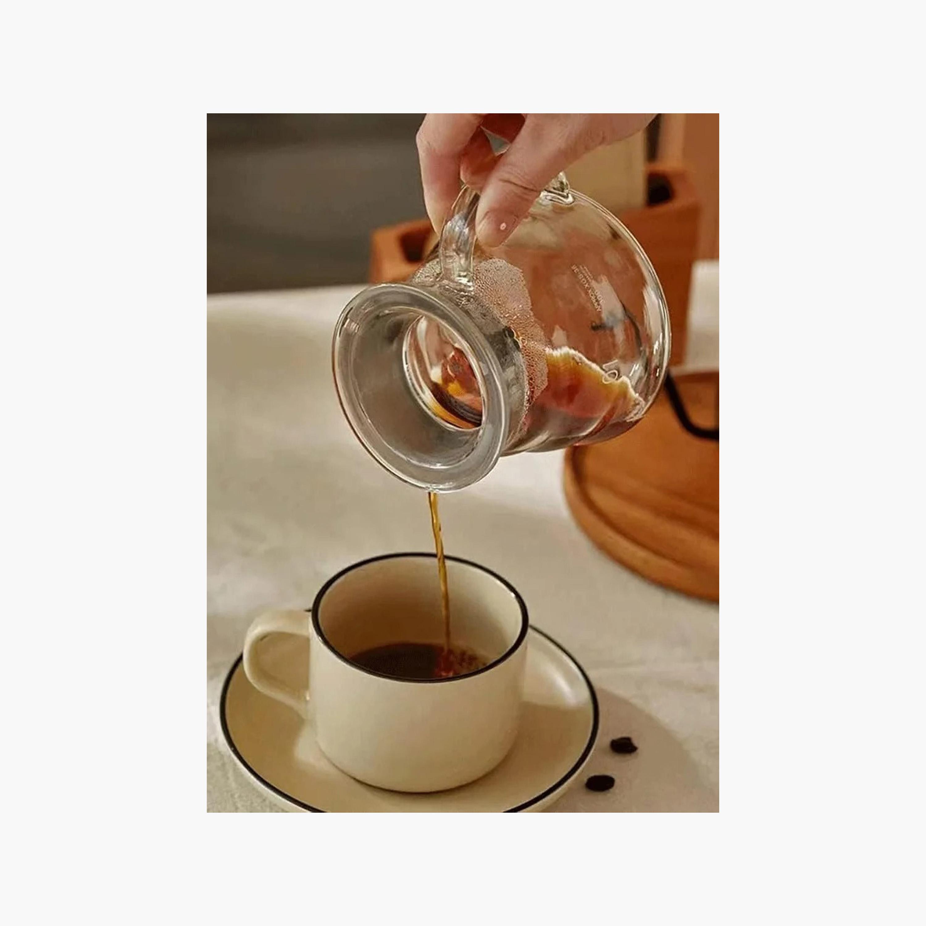 Borosilicate Glass Coffee Server Pot - 300 ml-household-dining-drinkserveware-jugsdecantersandcarafes-image-2