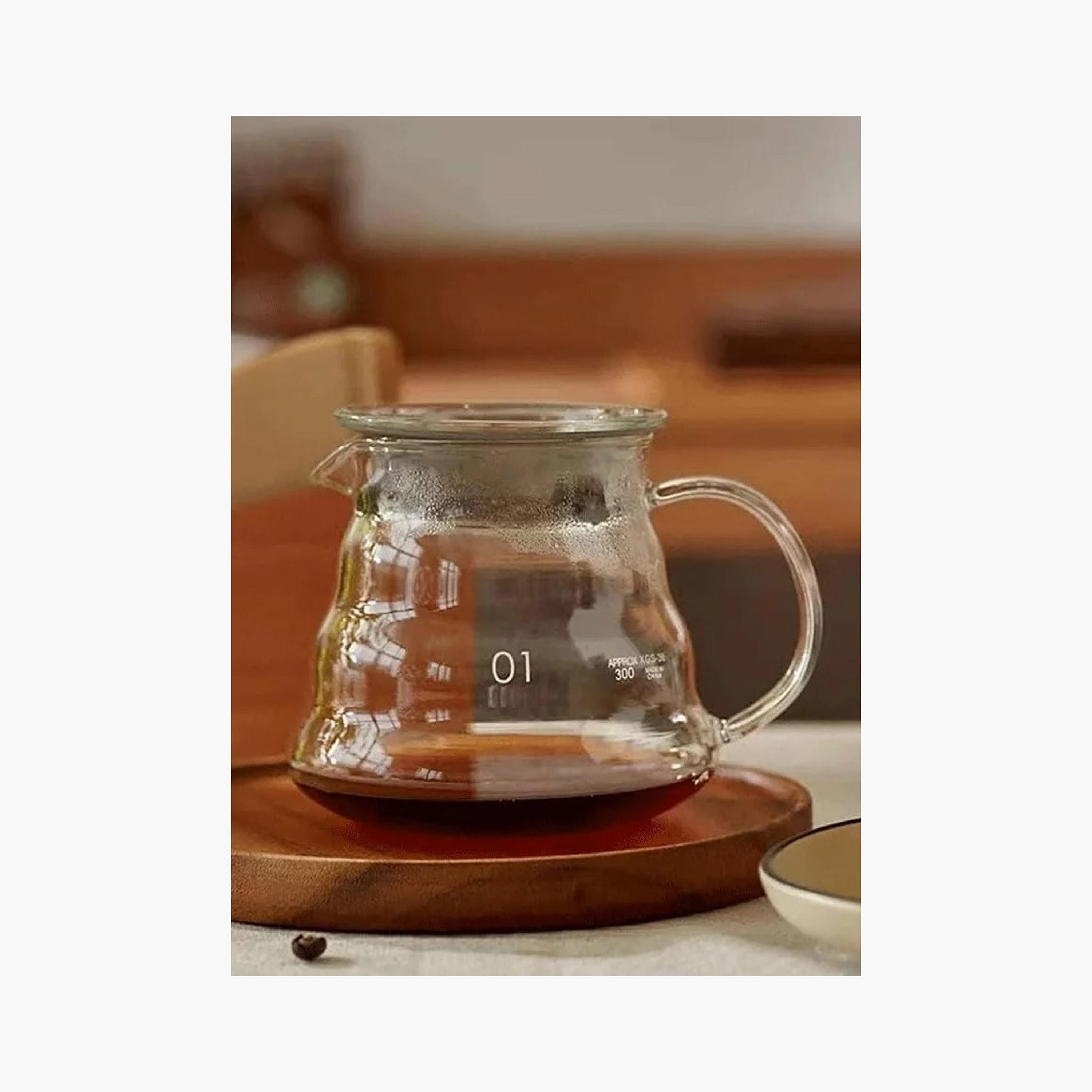 Borosilicate Glass Coffee Server Pot - 300 ml-household-dining-drinkserveware-jugsdecantersandcarafes-image-4