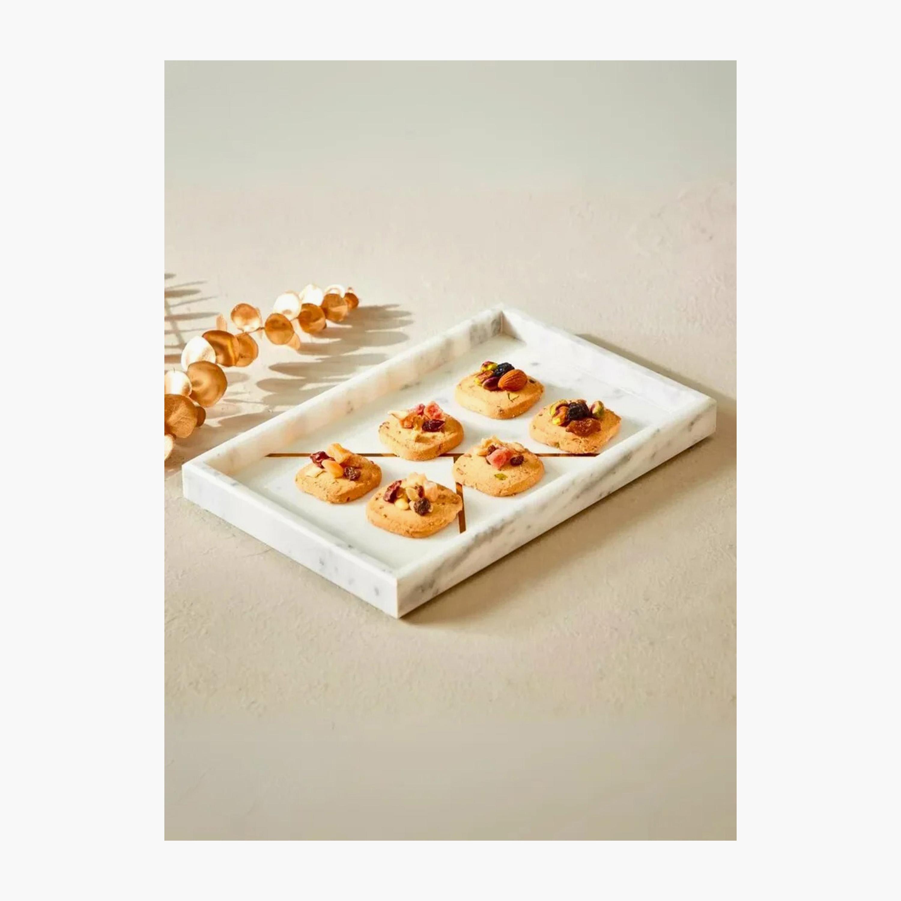 صينية رخام ديكور من 1 تشيس - 30x20 سم-household-decor-boxesandtrays-image-4