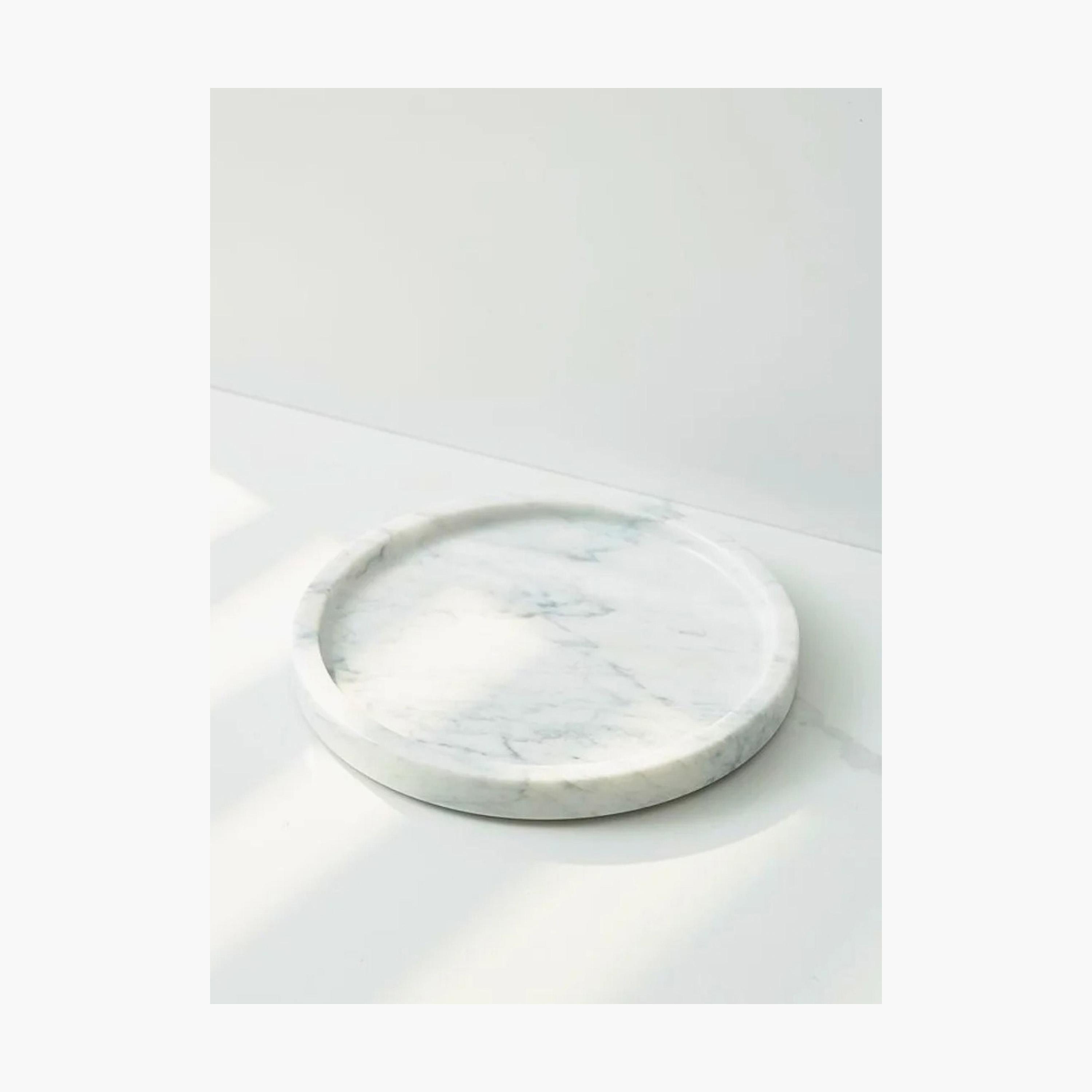 Marble Decorative Tray - 25x25 cms-household-decor-boxesandtrays-image-1