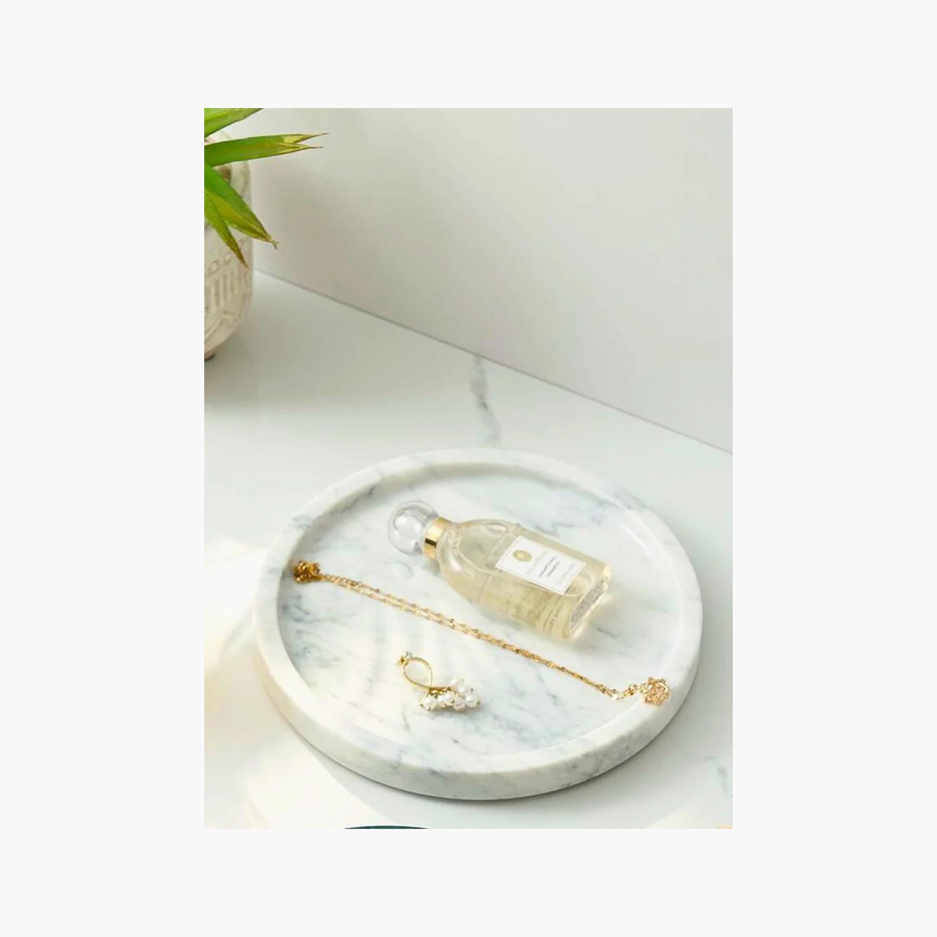 Marble Decorative Tray - 25x25 cms-household-decor-boxesandtrays-image-4