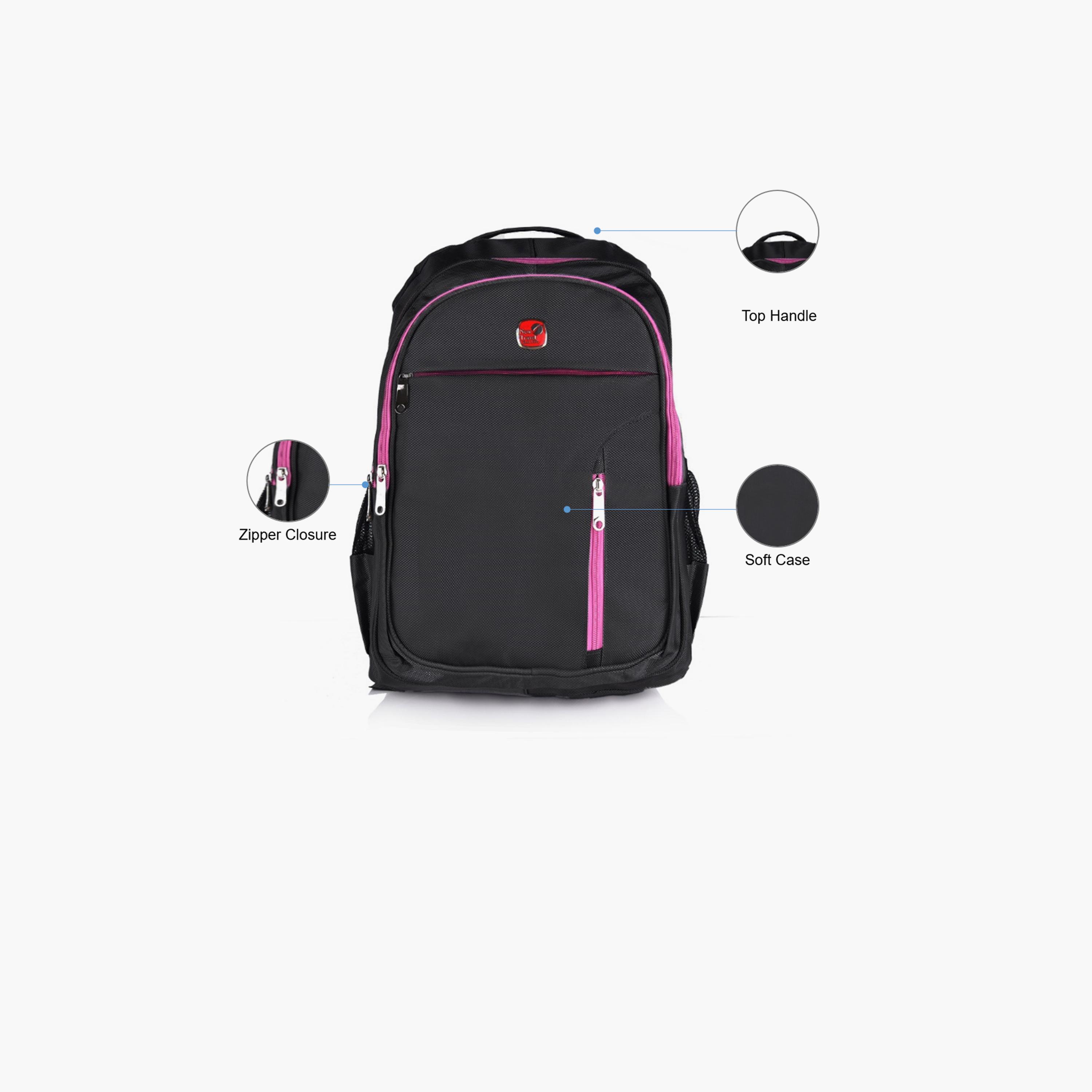 نيو ترافيل - شنطة ظهر قماشية 19.5 إنش حزام قابل للتعديل | 9033-20-school-bagsandbackpacks-backpacks-image-14