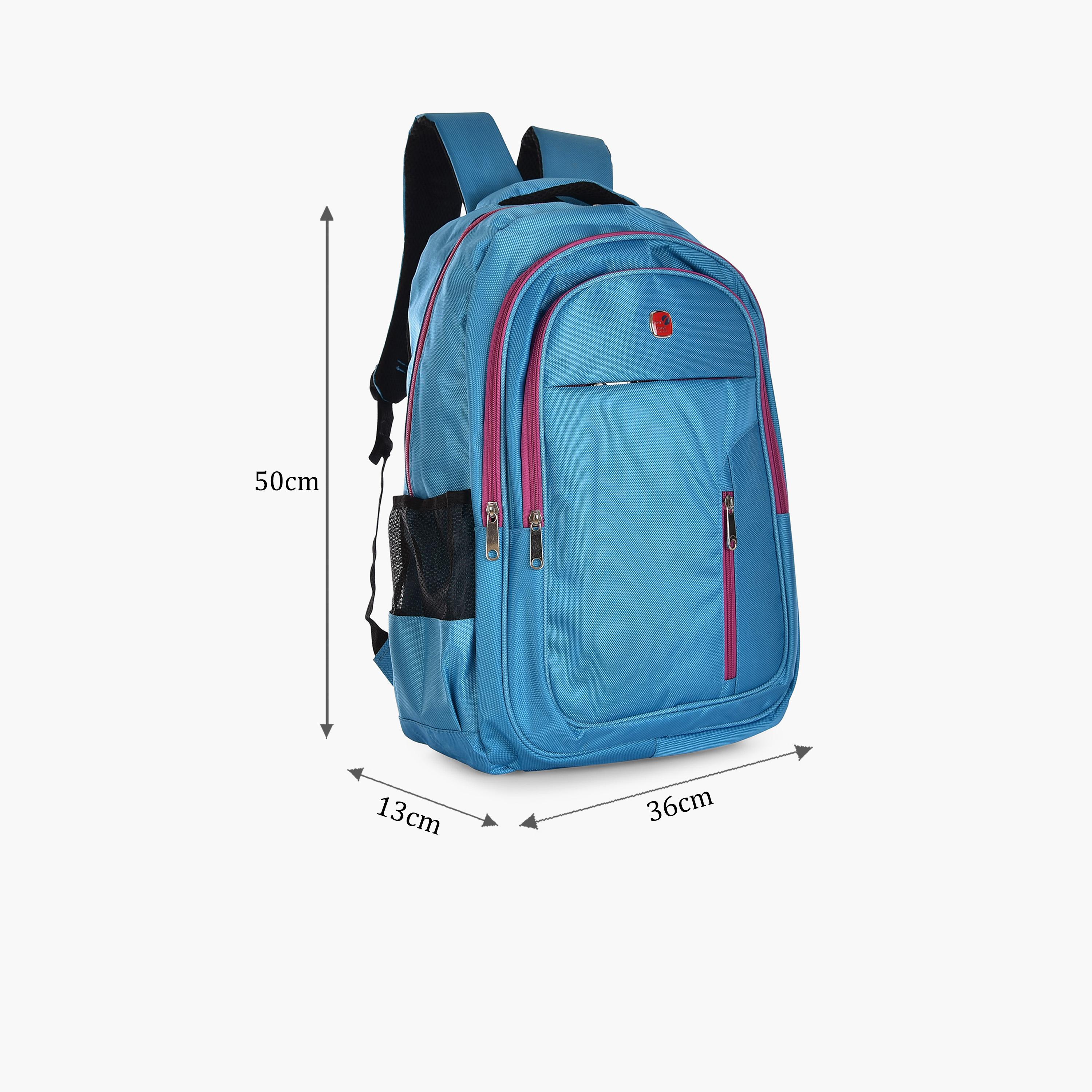 نيو ترافيل - شنطة ظهر قماشية 19.5 إنش حزام قابل للتعديل | 9033-20-school-bagsandbackpacks-backpacks-image-2