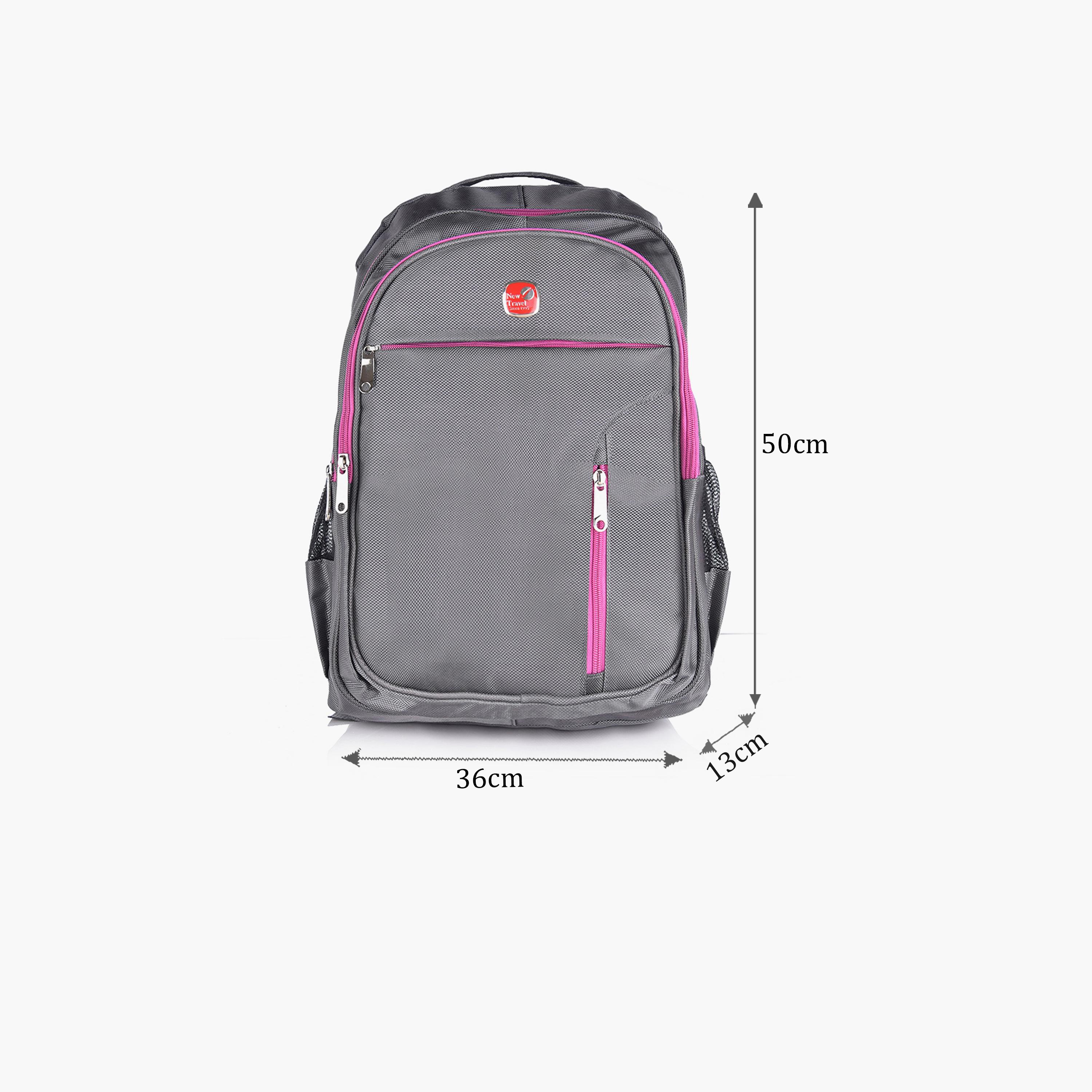 نيو ترافيل - شنطة ظهر قماشية 19.5 إنش حزام قابل للتعديل | 9033-20-school-bagsandbackpacks-backpacks-image-19
