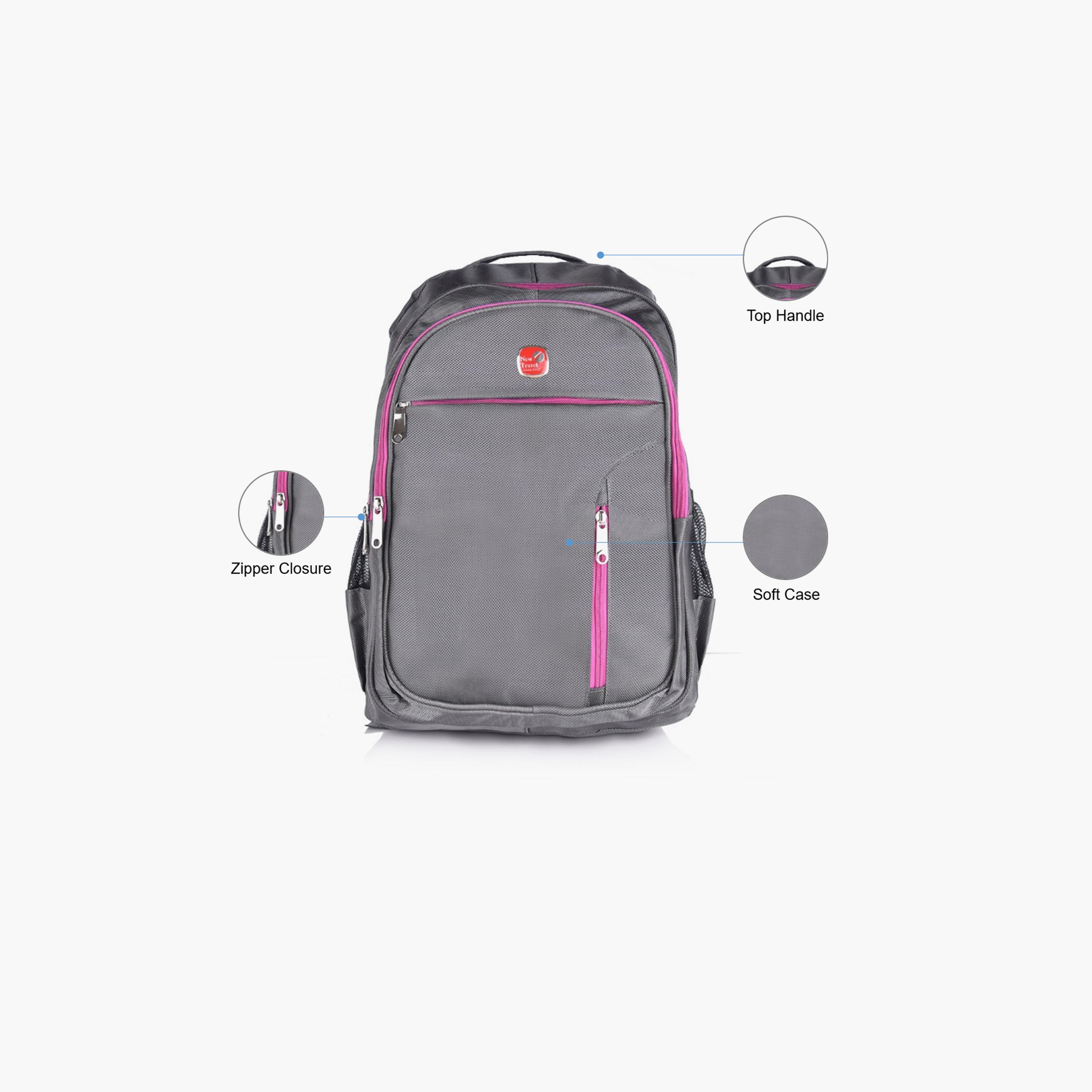 نيو ترافيل - شنطة ظهر قماشية 19.5 إنش حزام قابل للتعديل | 9033-20-school-bagsandbackpacks-backpacks-image-20