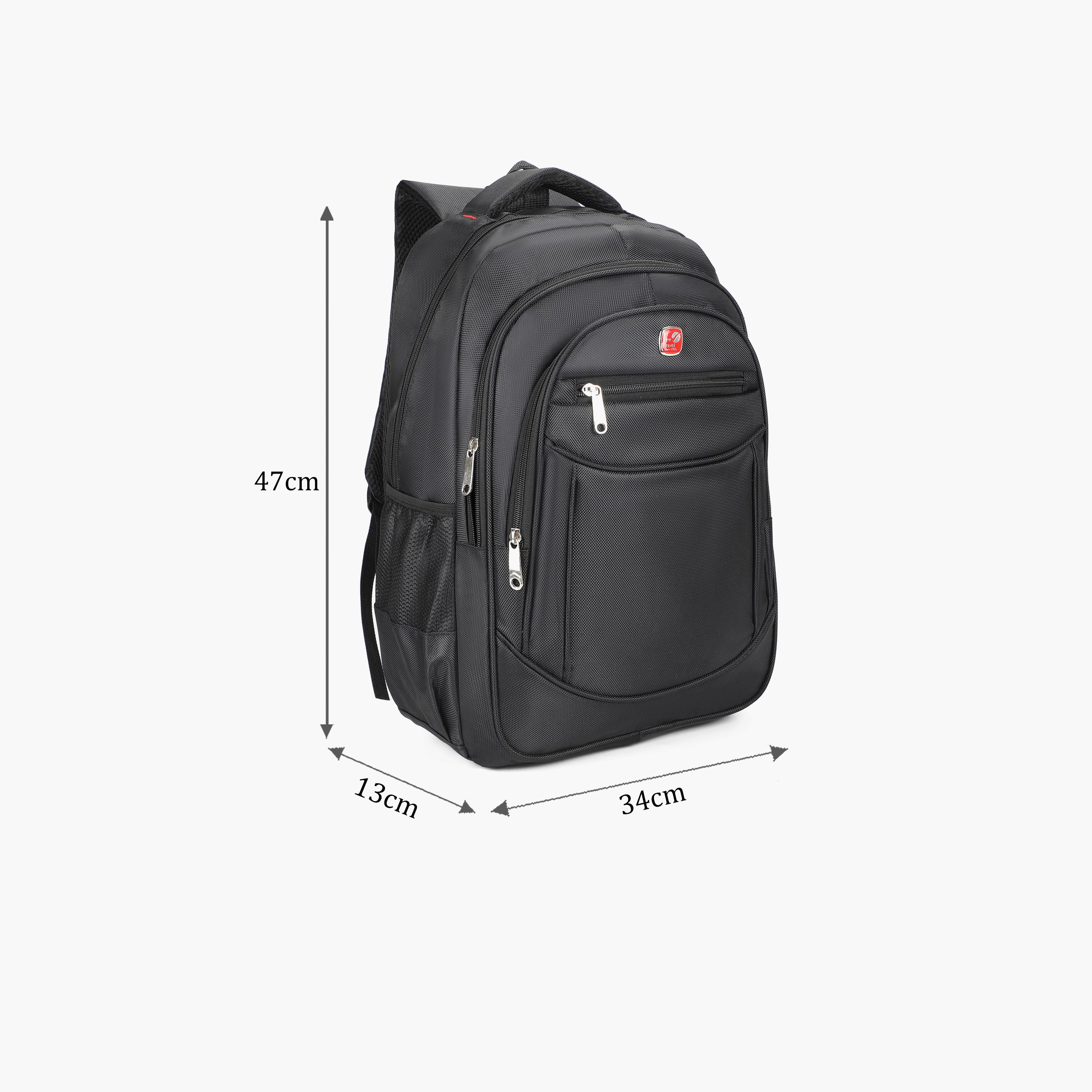 New Travel 18.5 Inches Backpack, Fabric, Adjustable Strap | 6504-18-school-bagsandbackpacks-backpacks-image-2