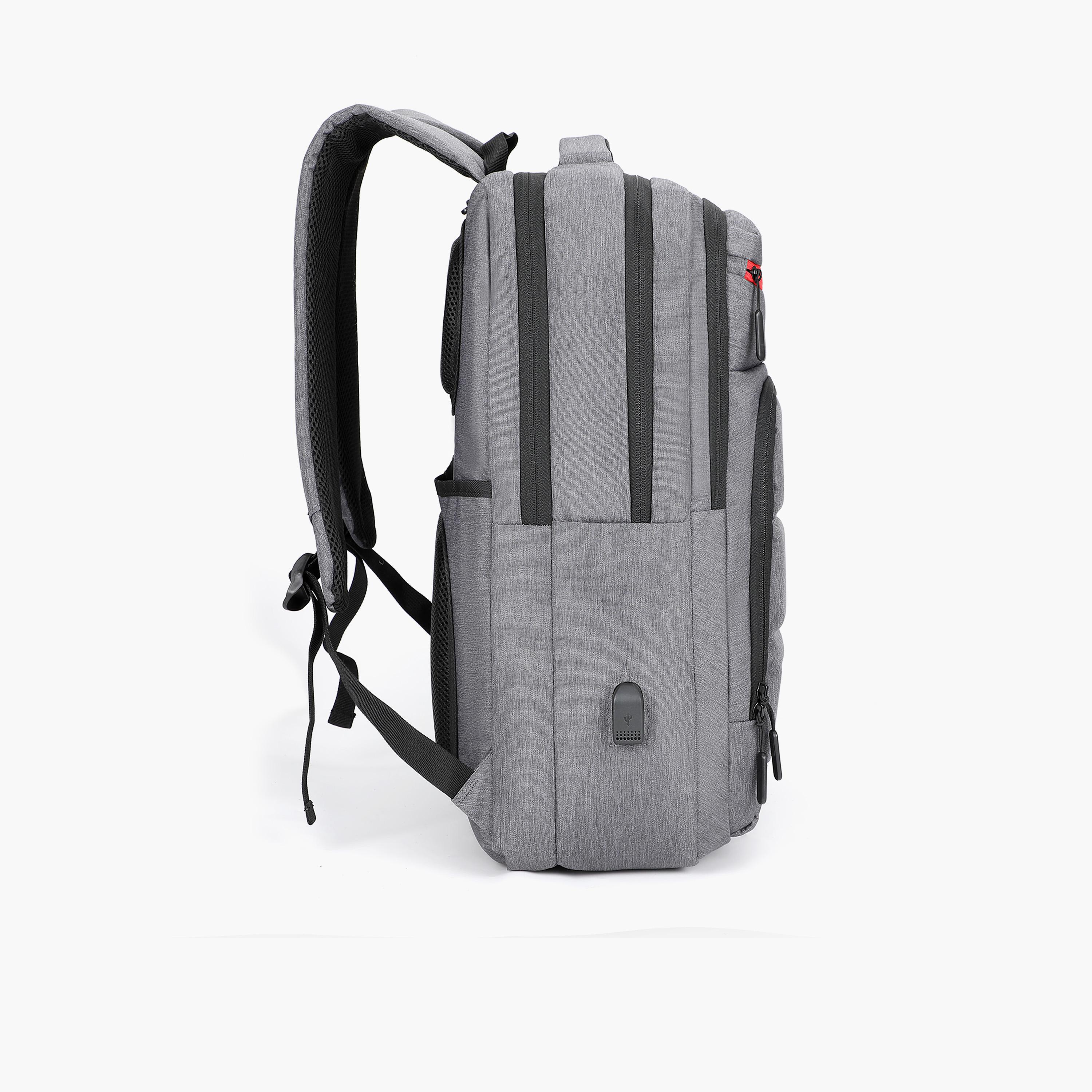 Track 17.5 Inches Backpack, Fabric, Adjustable Strap | 2070-school-bagsandbackpacks-backpacks-image-5