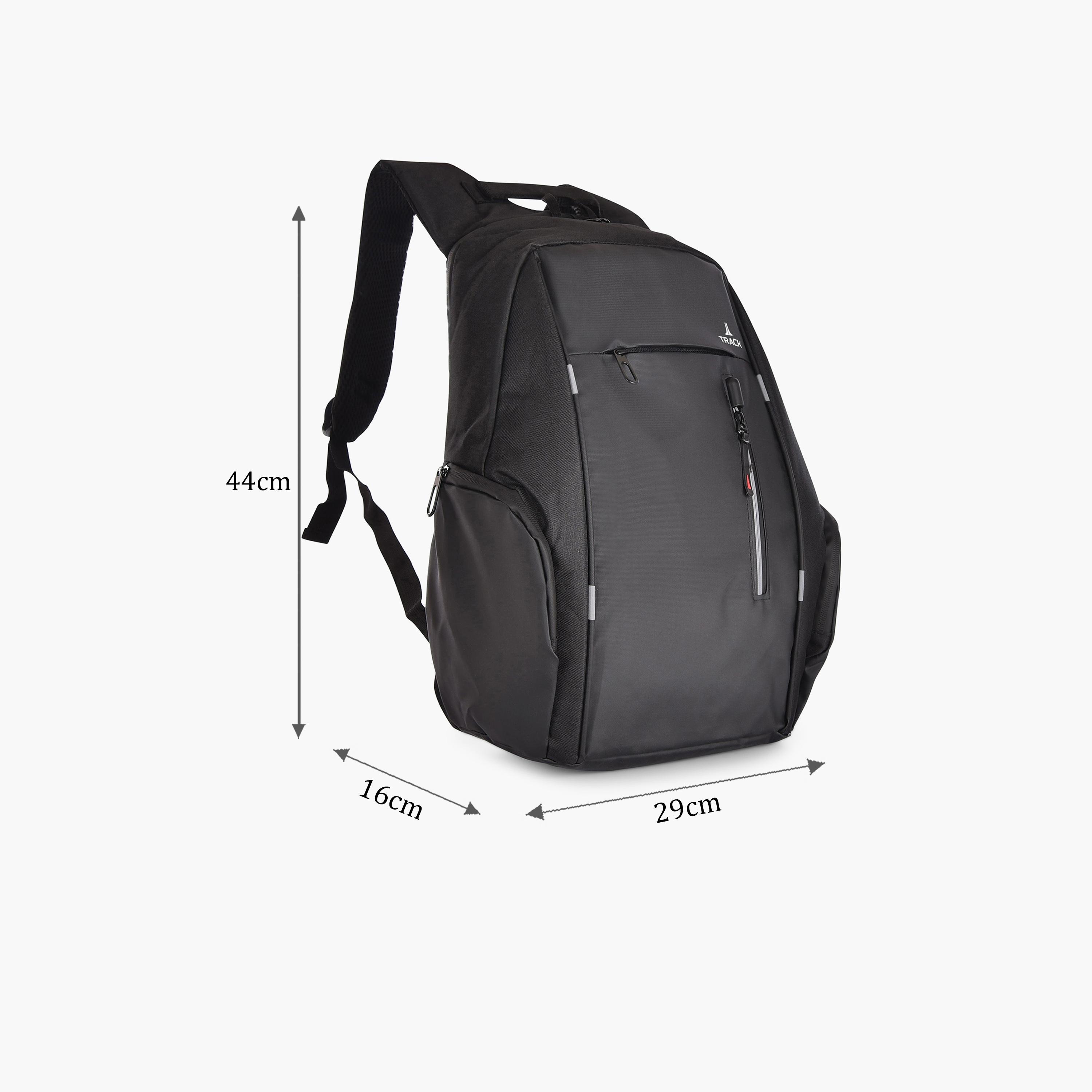 Track 17 Inches Backpack, Fabric, Adjustable Strap | 1918-school-bagsandbackpacks-backpacks-image-2