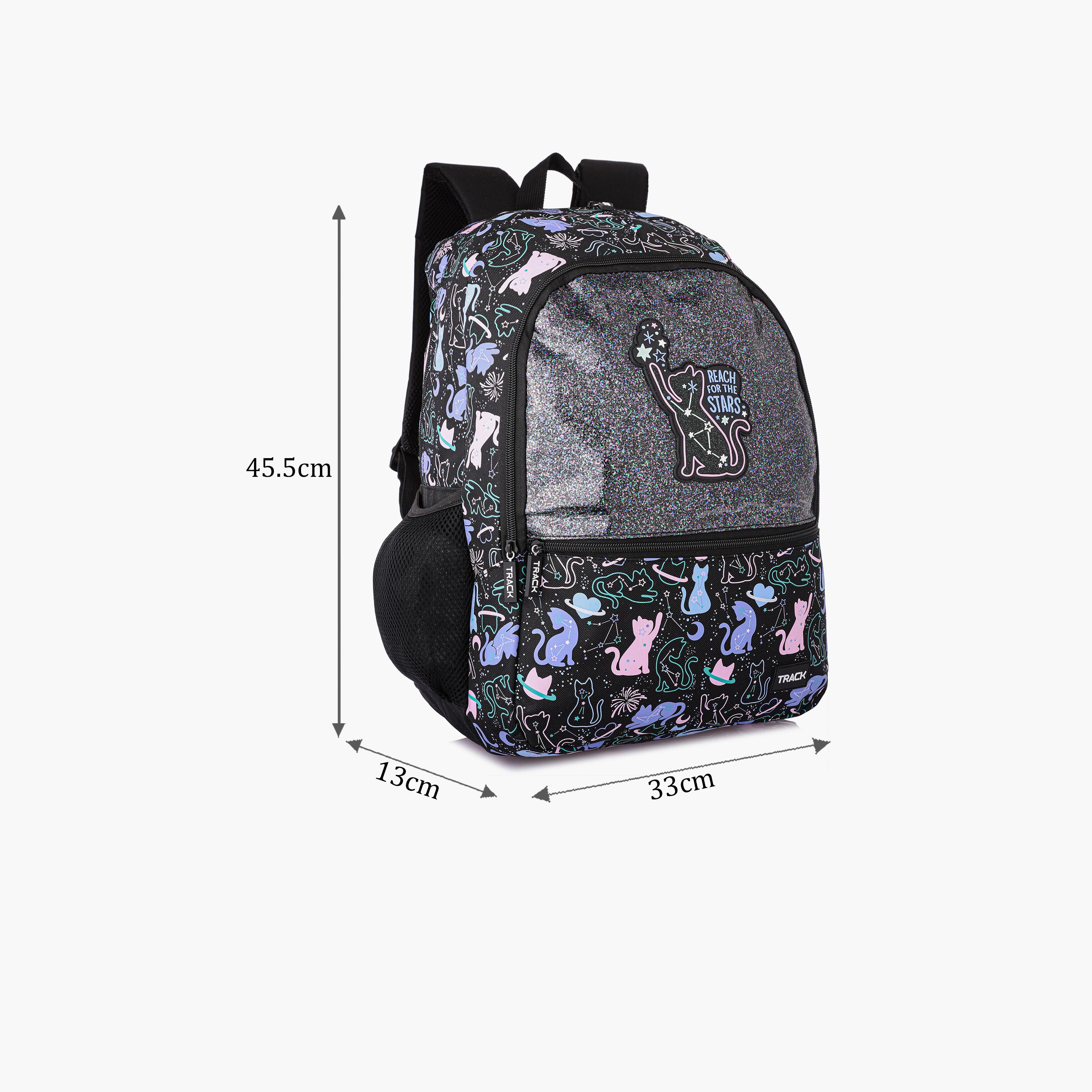 Track 17.5 Inches Backpack, Fabric, Adjustable Strap | AS006-18-school-bagsandbackpacks-backpacks-image-2