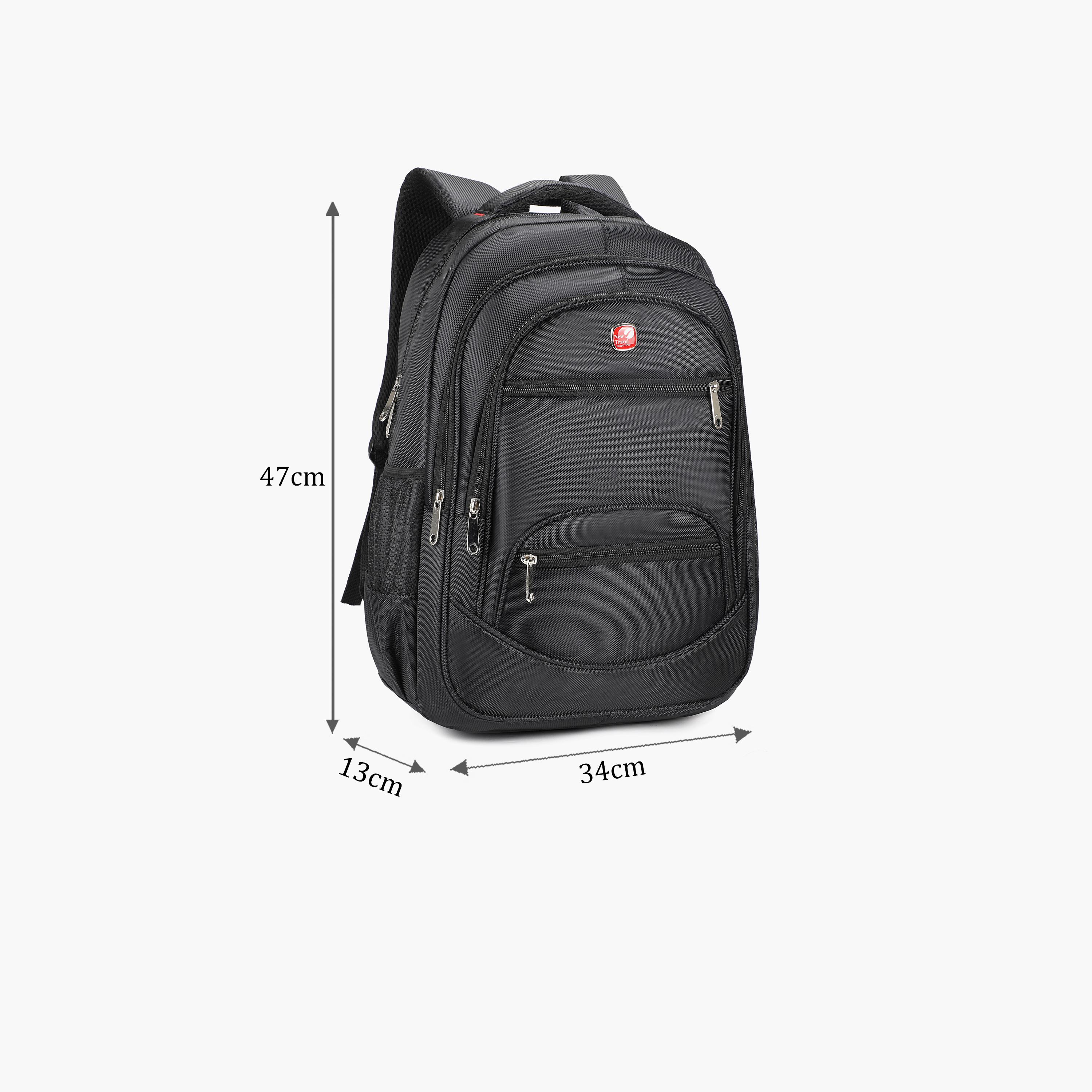 New Travel 18.5 Inches Backpack, Fabric, Adjustable Strap | 3613-18-school-bagsandbackpacks-backpacks-image-2