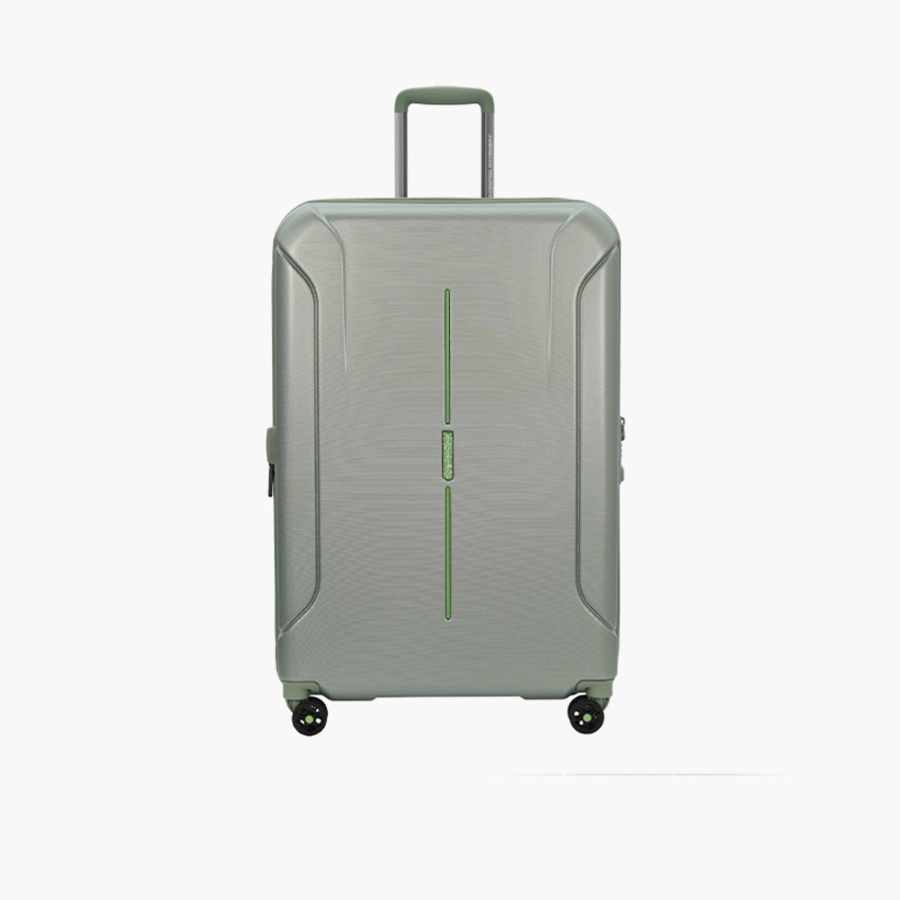 American Tourister Technum 77 CM Large Check In Polycarbonate with ABS Hard Sided 4-Wheeler Spinner Trolley Bag with TSA Lock-travel-luggagesandbags-luggage-image-1