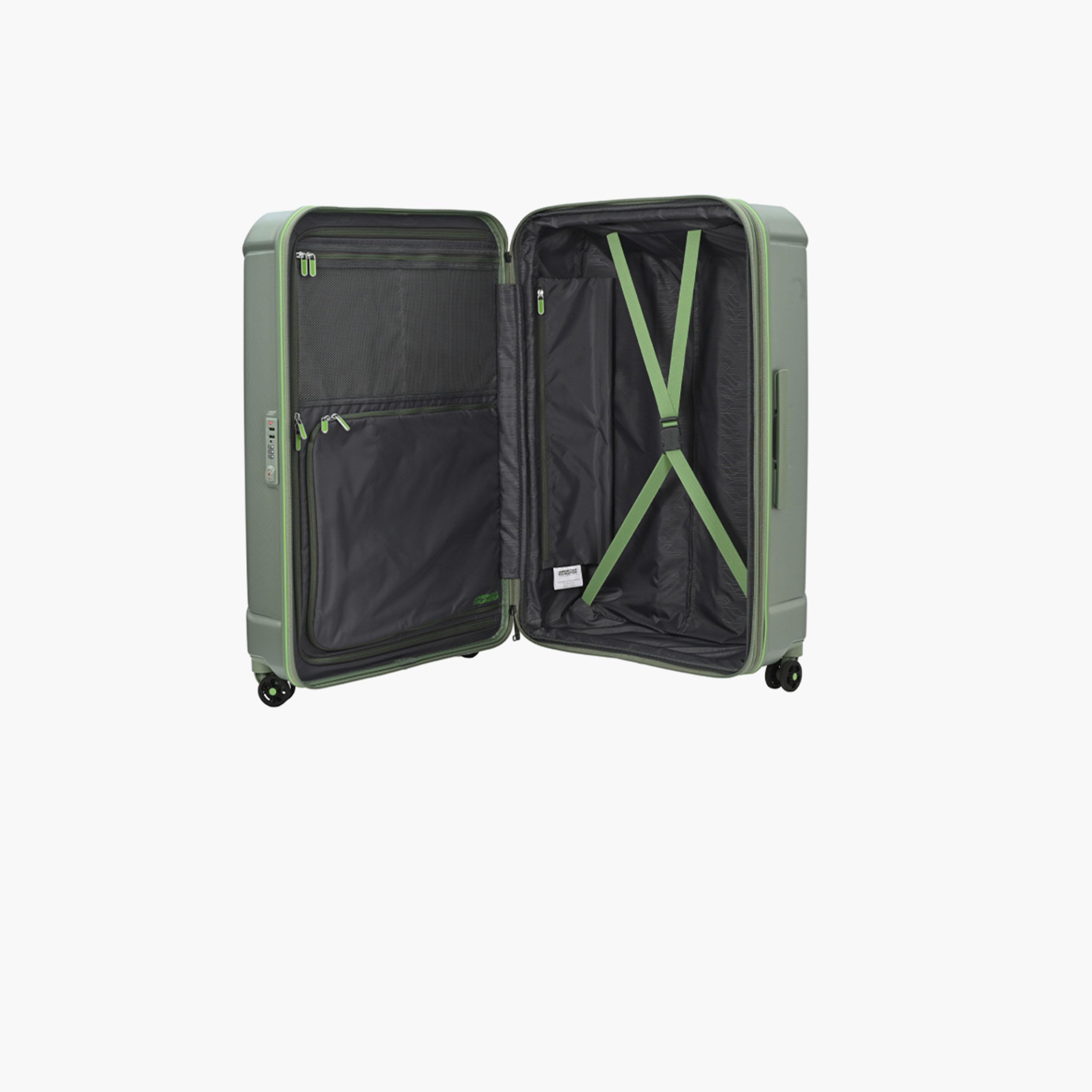 American Tourister Technum 77 CM Large Check In Polycarbonate with ABS Hard Sided 4-Wheeler Spinner Trolley Bag with TSA Lock-travel-luggagesandbags-luggage-image-5