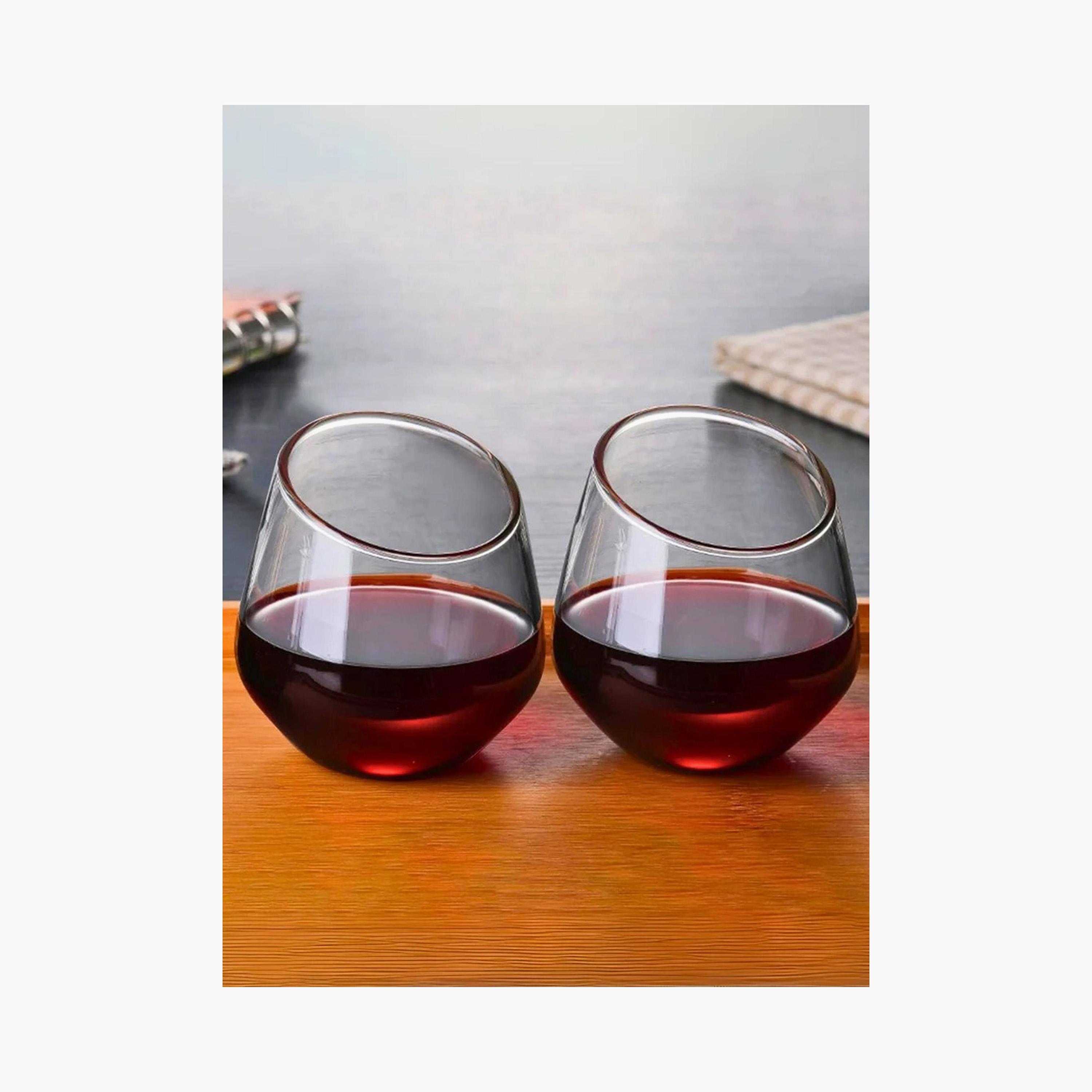 كوب زجاج كريستال مائل بورسيليكات من ون تشيس - مجموعة من 4 - 350 مل-household-dining-glassware-drinkingglasses-image-2