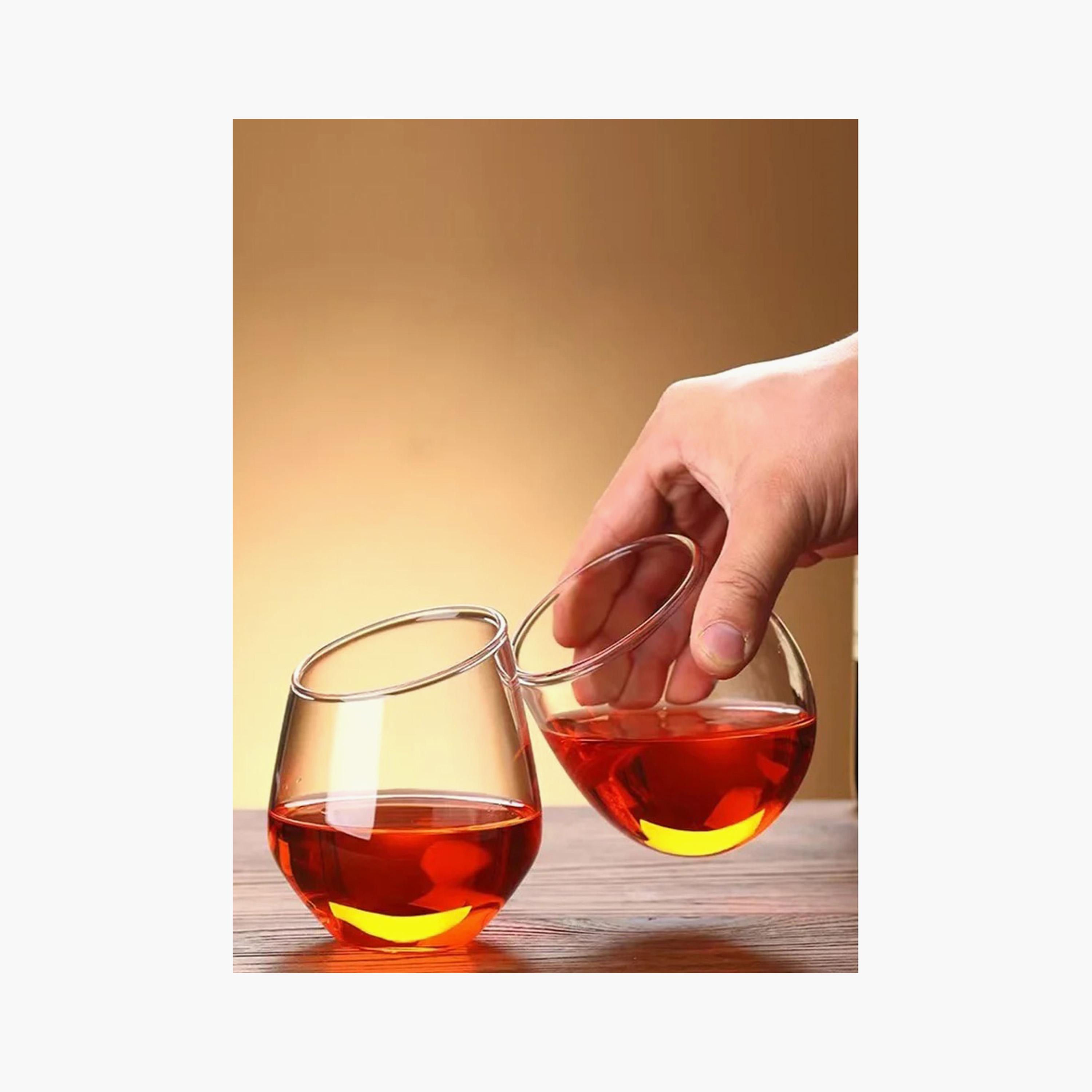 كوب زجاج كريستال مائل بورسيليكات من ون تشيس - مجموعة من 4 - 350 مل-household-dining-glassware-drinkingglasses-image-3