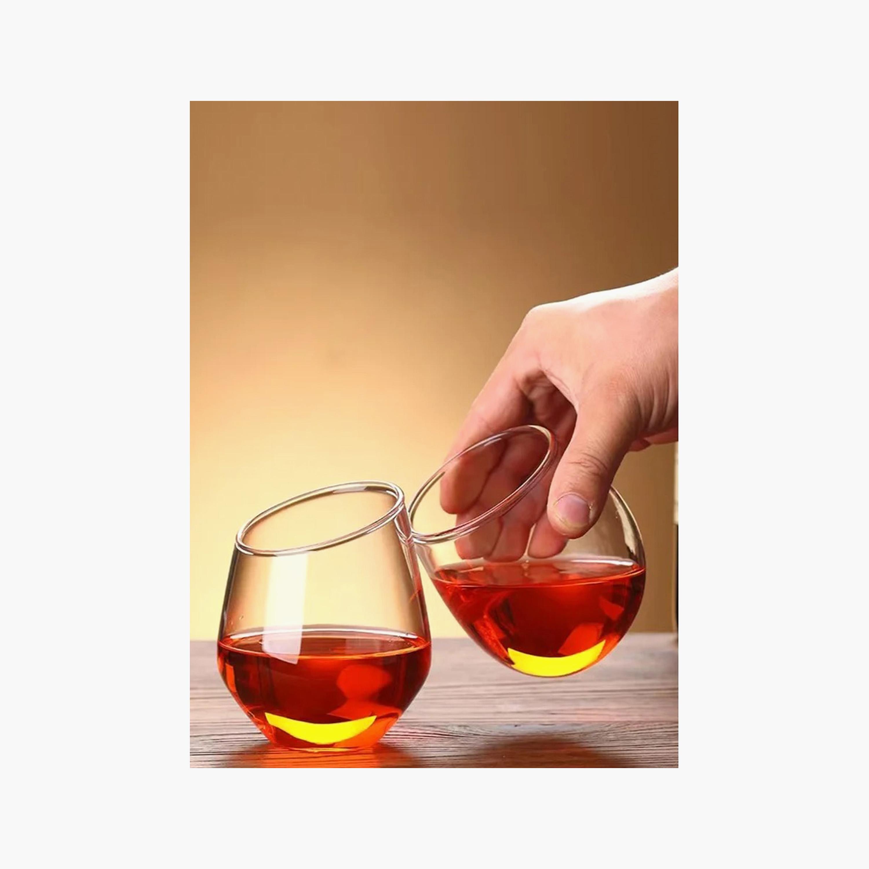 طقم كاسات كريستال مائل بوروسيليكات قطعتين من 1تشيس - 350 مل-household-dining-glassware-drinkingglasses-image-1