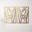 Fame Deer 2-Piece Acrylic Wall Art Set - 50x70 cm-promo_HC_SA_discountpromo_20042020-image-2