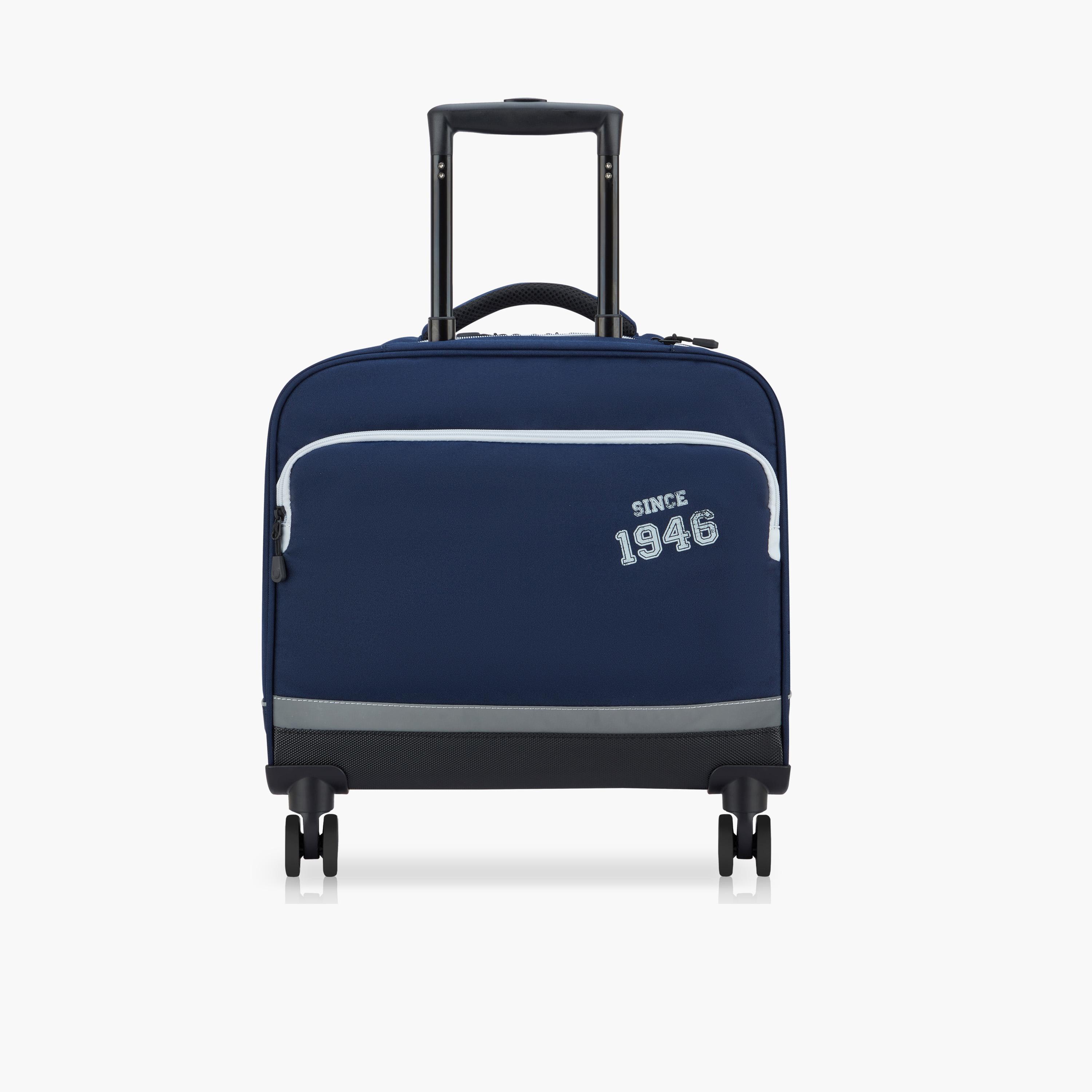 Delsey Paris Academie BTS Collection 2025 3-Piece Set Wheel School Bag, Lunch Bag, Pencil Case Blue Navy-school-bagsandbackpacks-sets-image-5