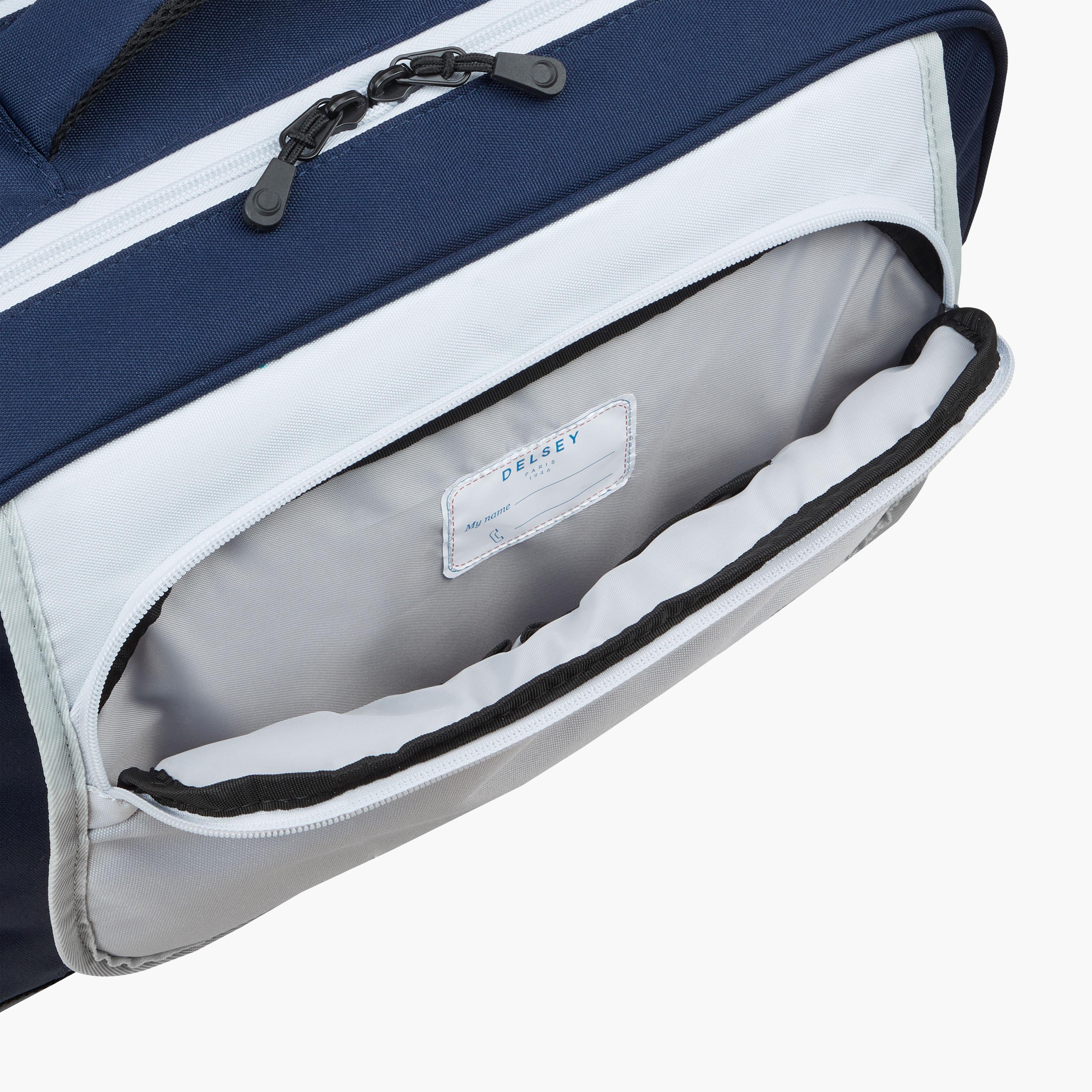 Delsey Paris Academie BTS Collection 2025 3-Piece Set Wheel School Bag, Lunch Bag, Pencil Case Blue Navy-school-bagsandbackpacks-sets-image-8