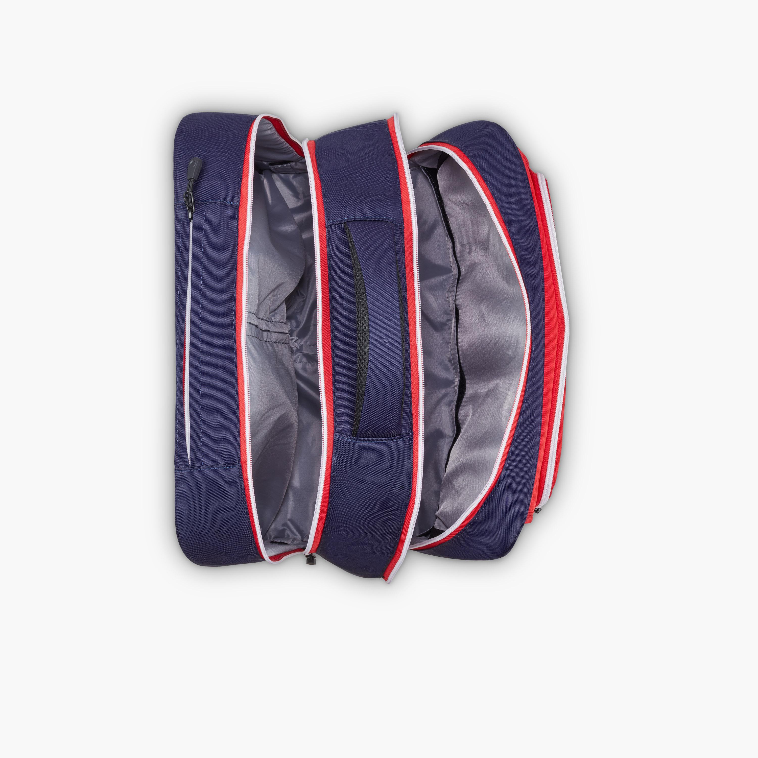 Delsey Paris Academie BTS Collection 2025 3-Piece Set Wheel School Bag, Lunch Bag, Pencil Case Blue Red-school-bagsandbackpacks-sets-image-5
