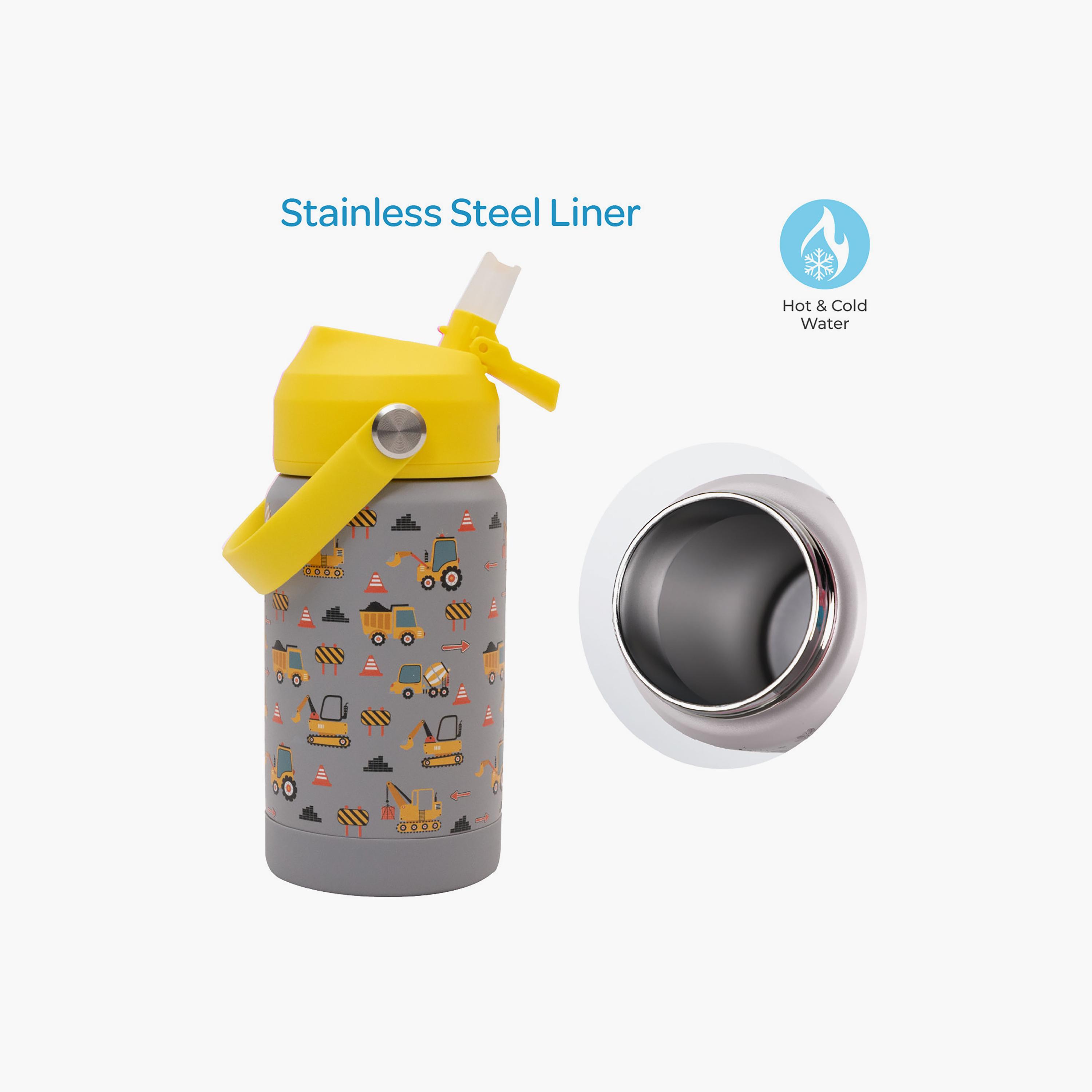 Moon 3-Piece Printed Lunch Box Set - Excavator-school-lunchessentials-sets-image-5