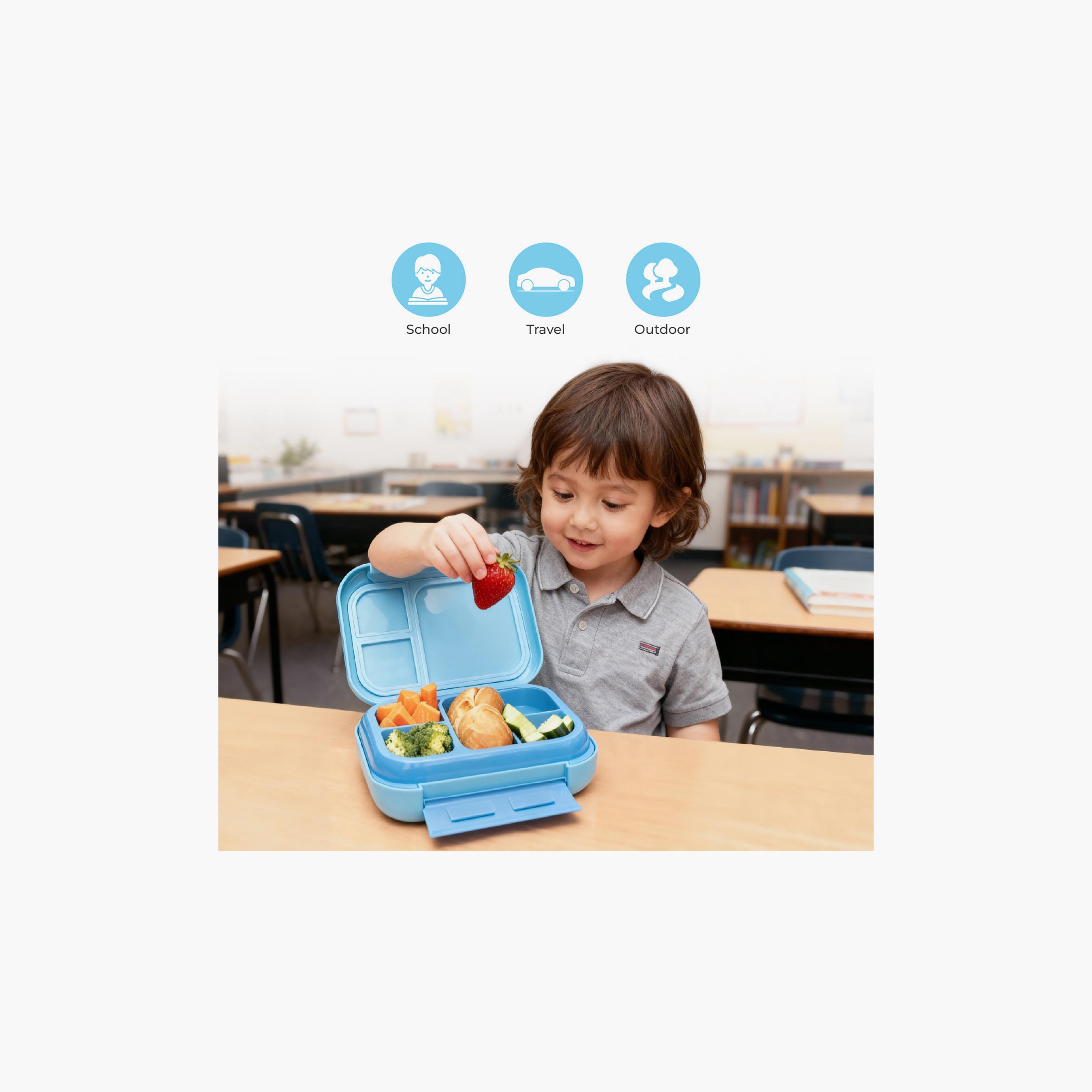 صندوق غداء مطبوع مقاوم للتسرب وآمن للاستخدام في الميكروويف من مون - فضاء-school-lunchessentials-lunchboxes-image-4