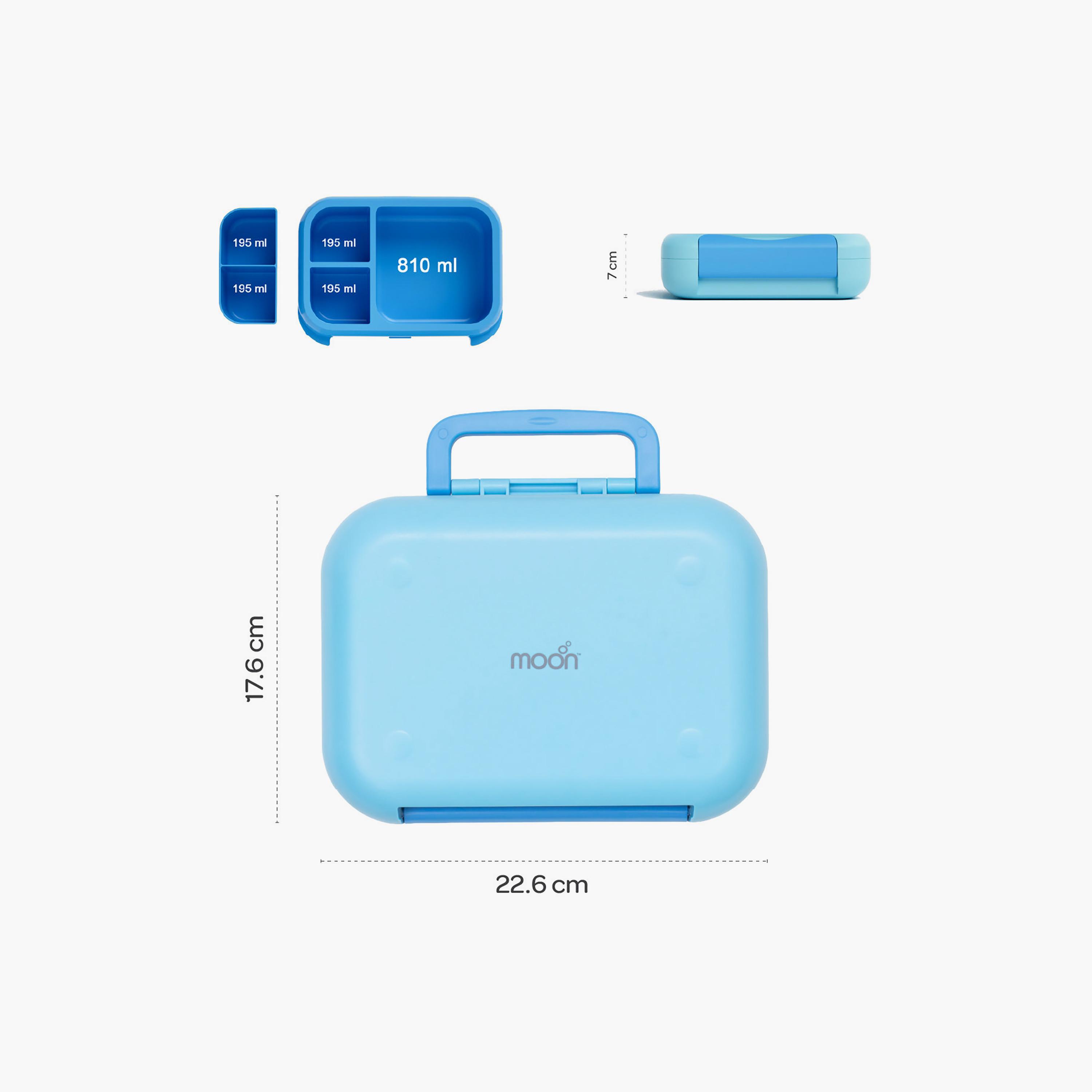 صندوق غداء مطبوع مقاوم للتسرب وآمن للاستخدام في الميكروويف من مون - فضاء-school-lunchessentials-lunchboxes-image-7