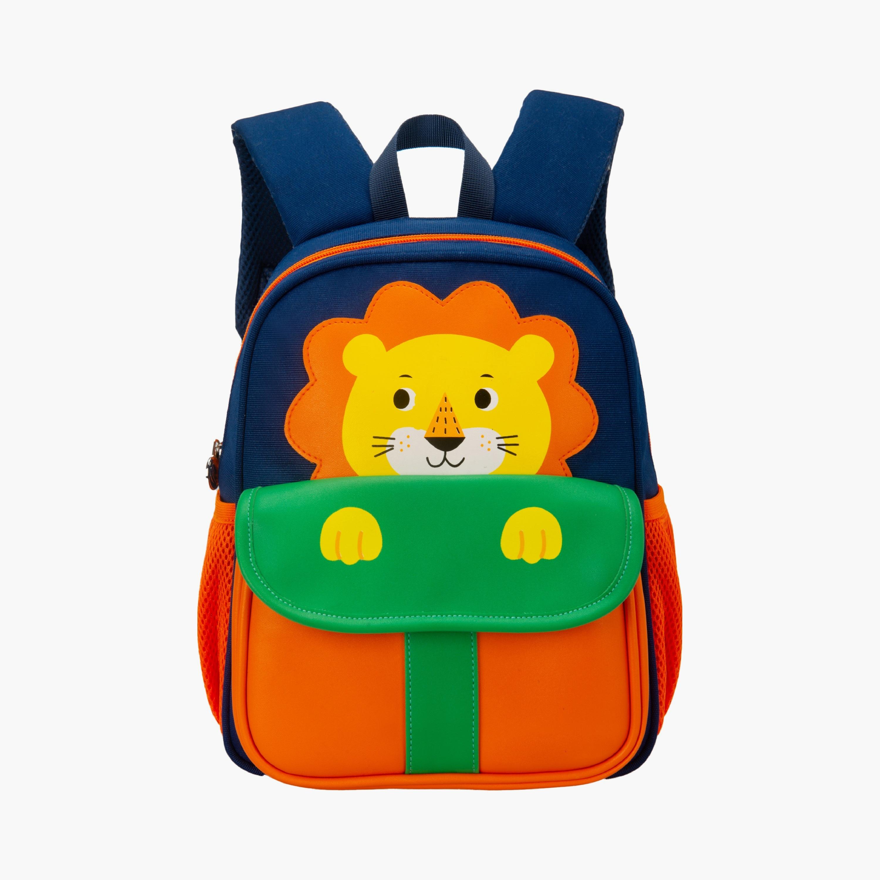 Moon 3D Design Comfy Backpack - Lion - 12inch-school-bagsandbackpacks-backpacks-image-1
