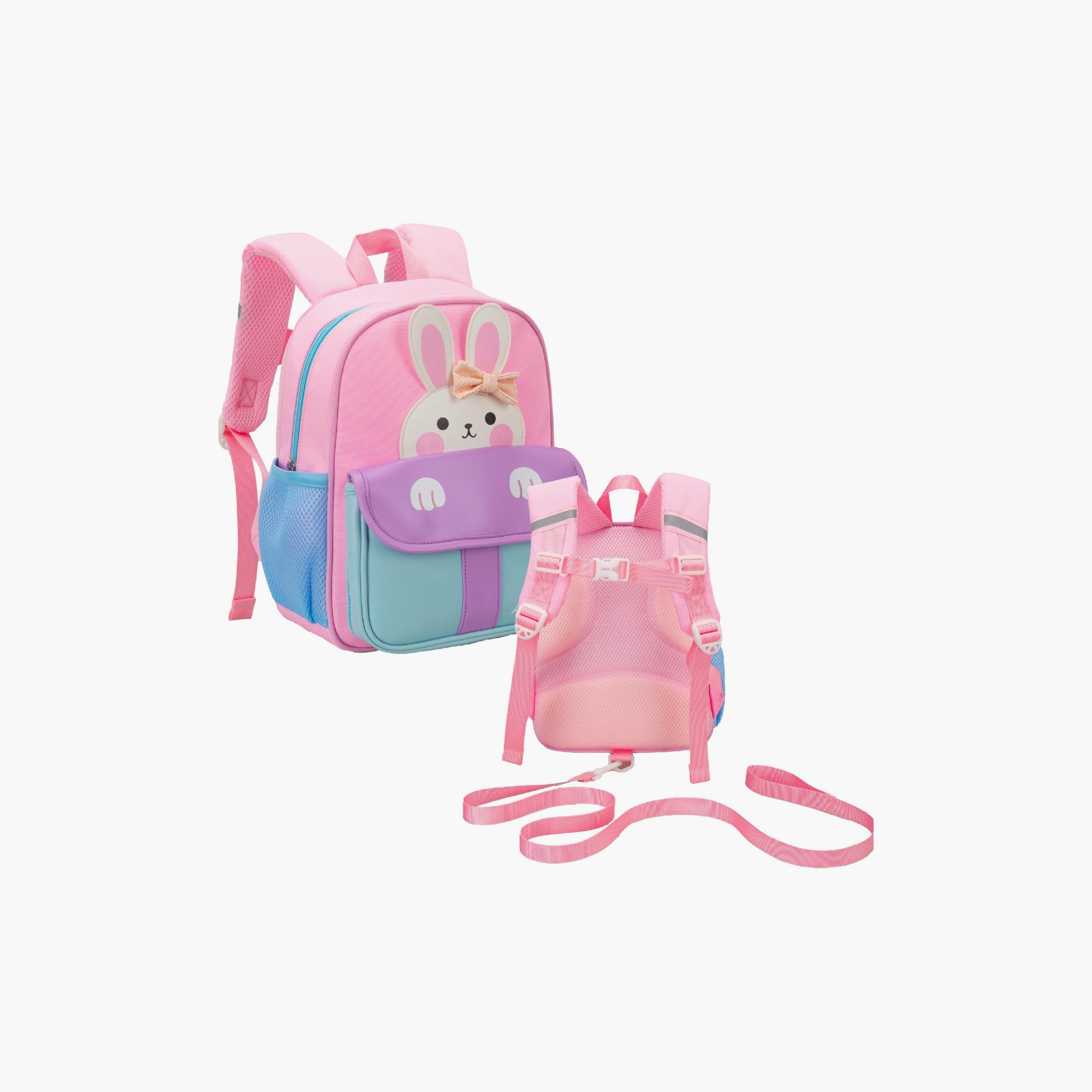Moon 3D Design Comfy Backpack - Bunny - 12inch-school-bagsandbackpacks-backpacks-image-2