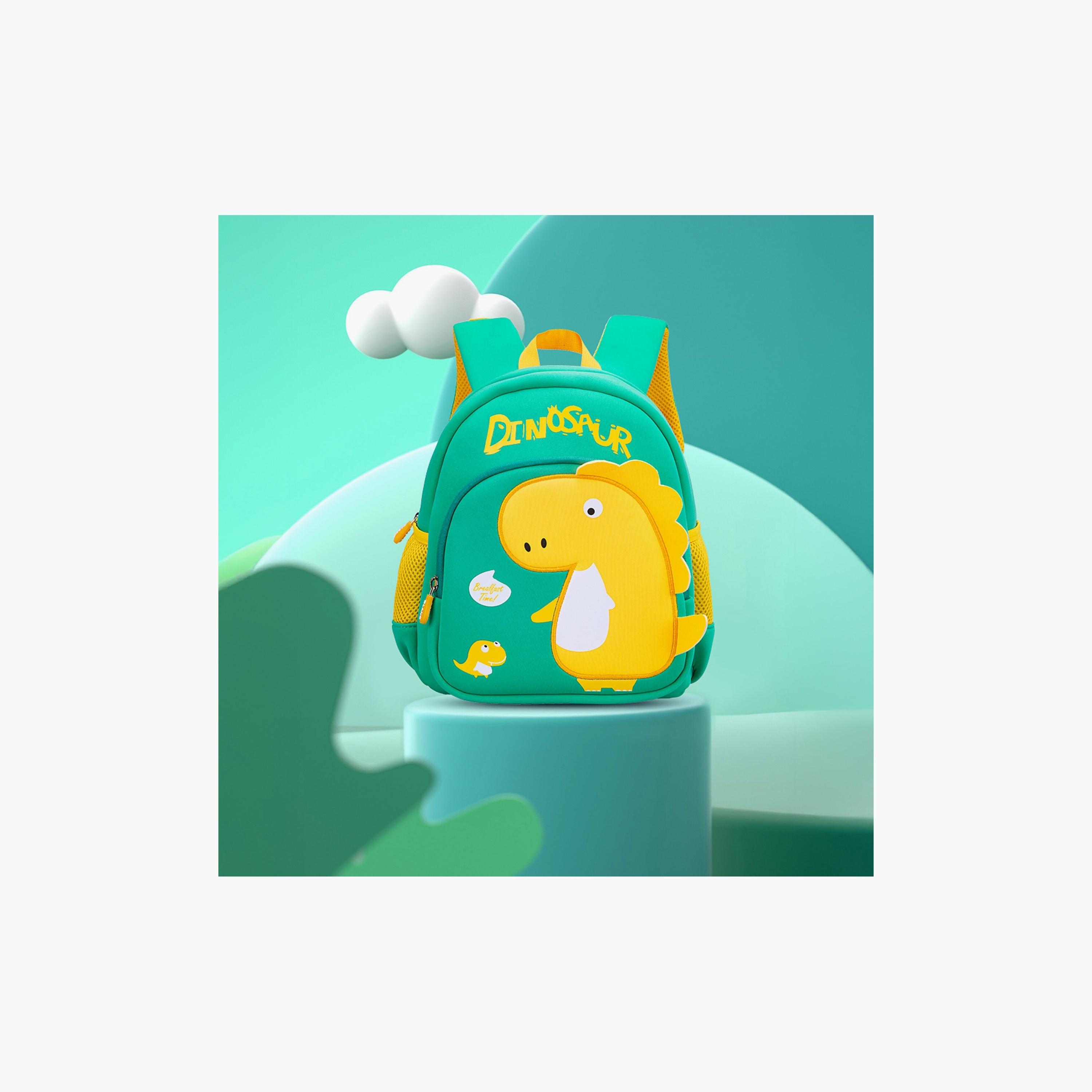 Moon 3D Design Comfy Backpack - Dinosaur - 11inch-school-bagsandbackpacks-backpacks-image-2