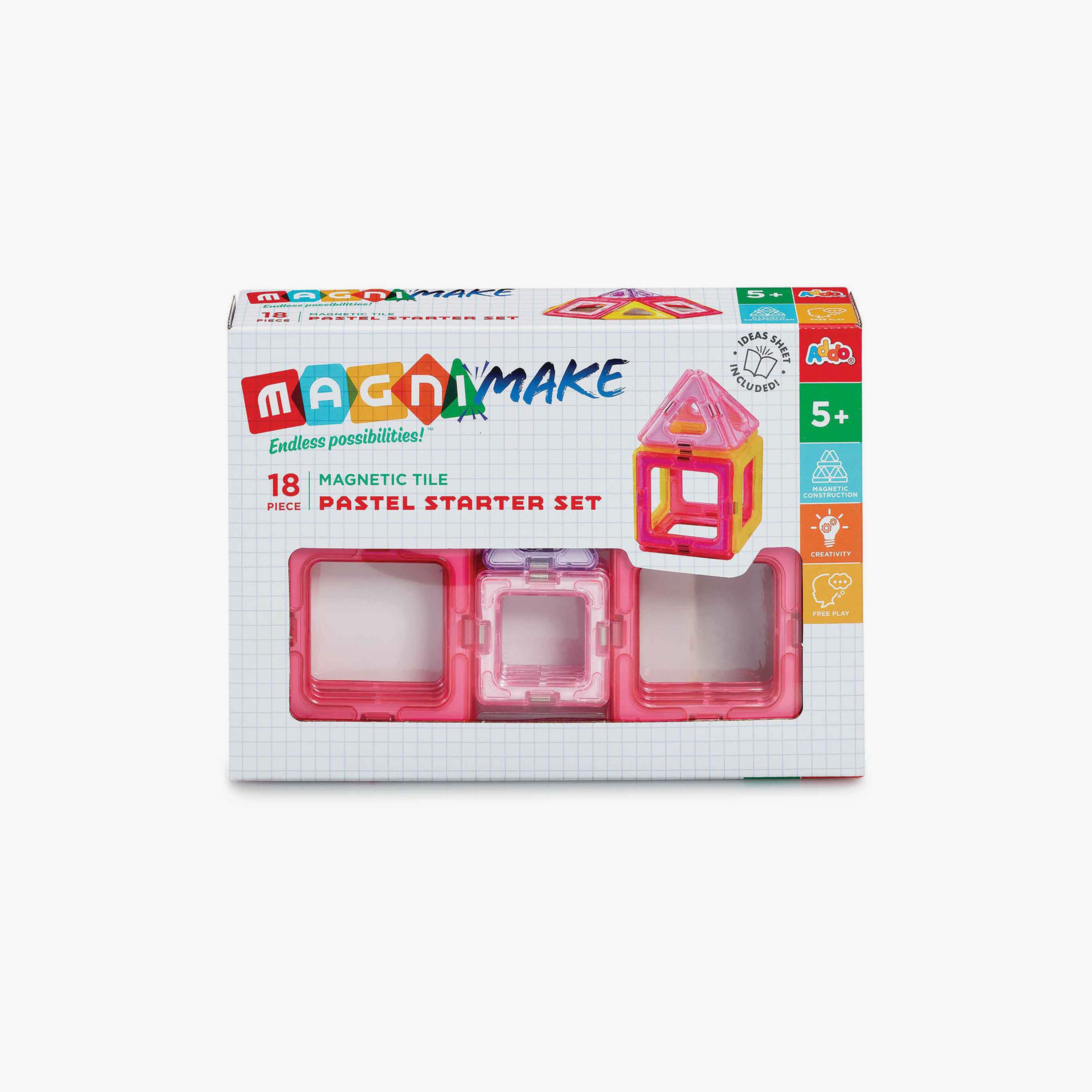 Addo 18-Piece Magnimake Pastel Starter Set-toys-buildingblocks-magnetictoys-image-4