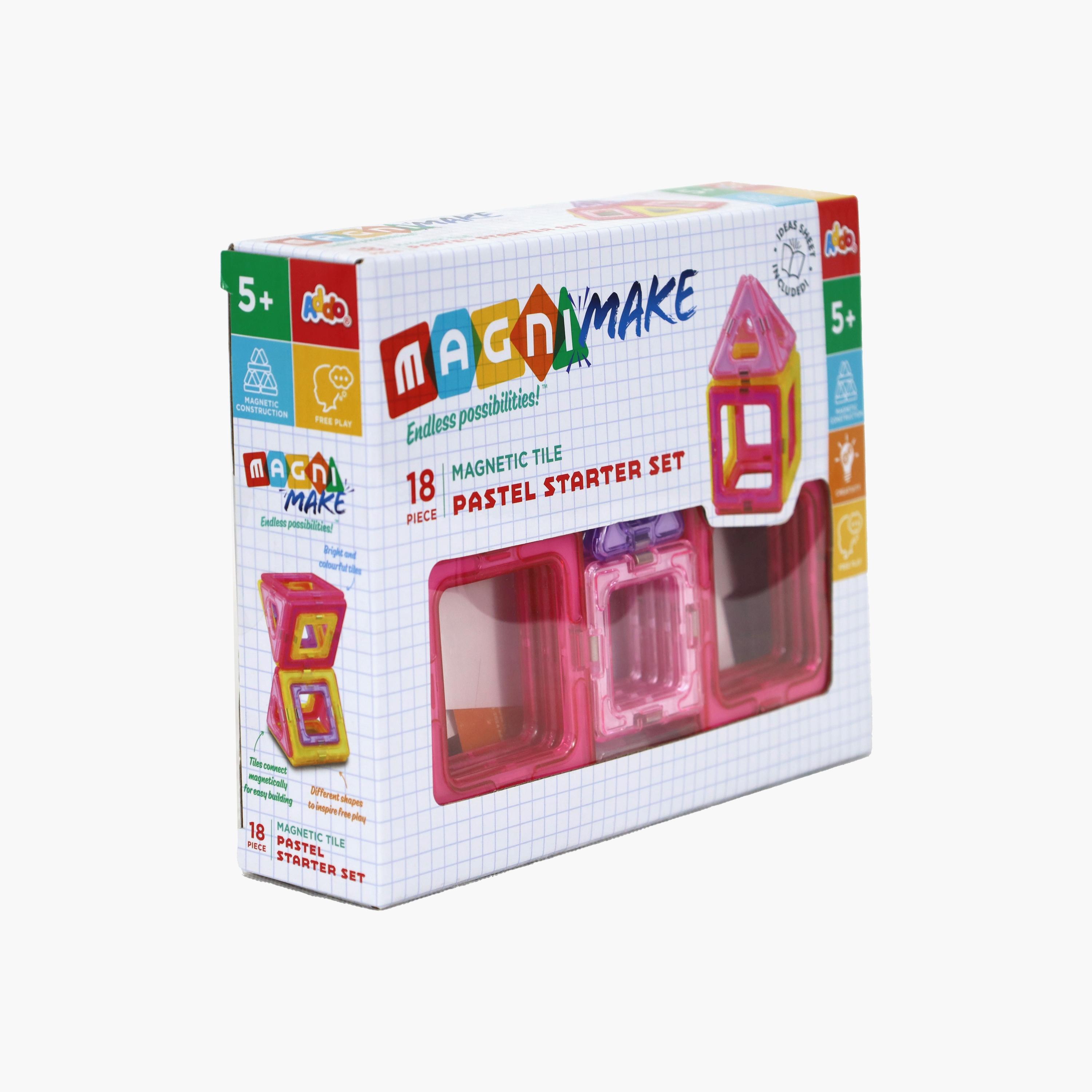 Addo 18-Piece Magnimake Pastel Starter Set-toys-buildingblocks-magnetictoys-image-5
