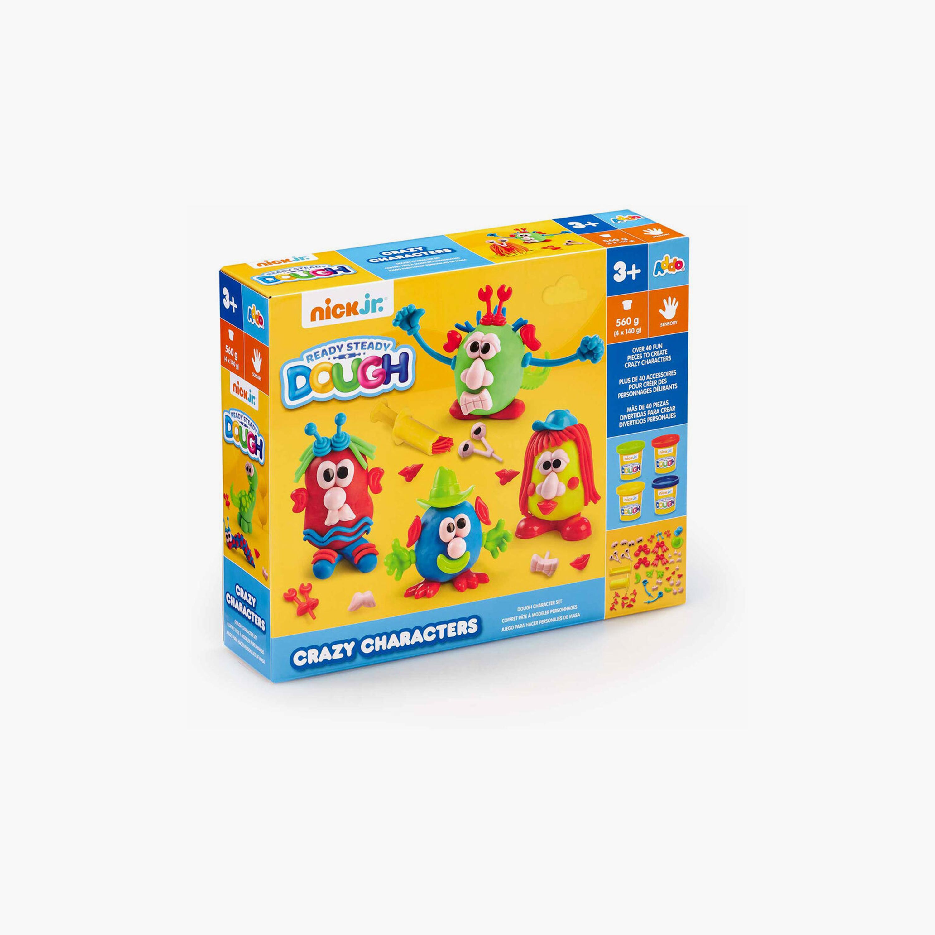 صلصال الشخصيات المجنونة - 560 جرام من أدو نيك جونيور-toys-educational-doughtoys-image-5