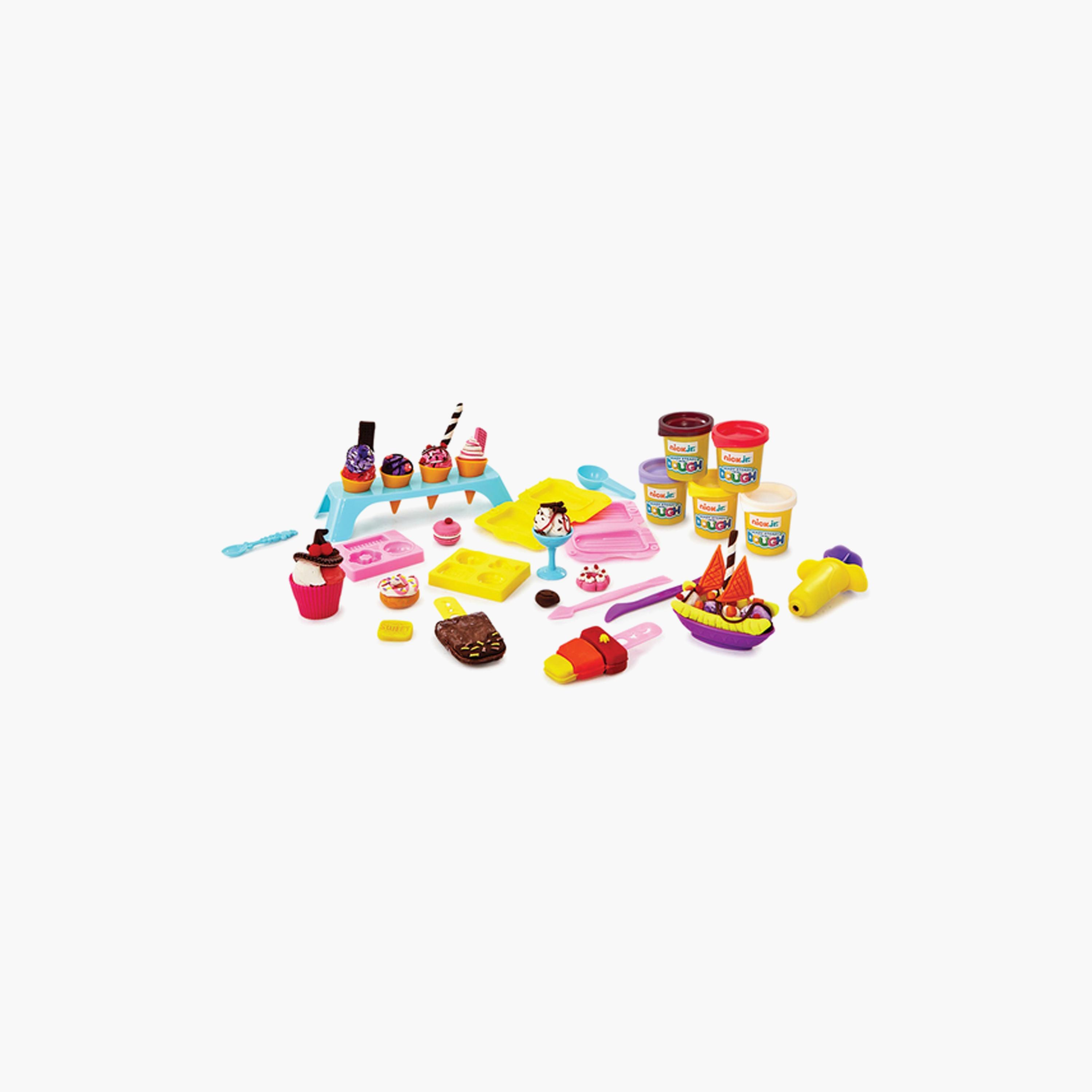 صلصال الآيس كريم الفاخر - 280 جرام من أدو نيك جونيور-toys-educational-doughtoys-image-1
