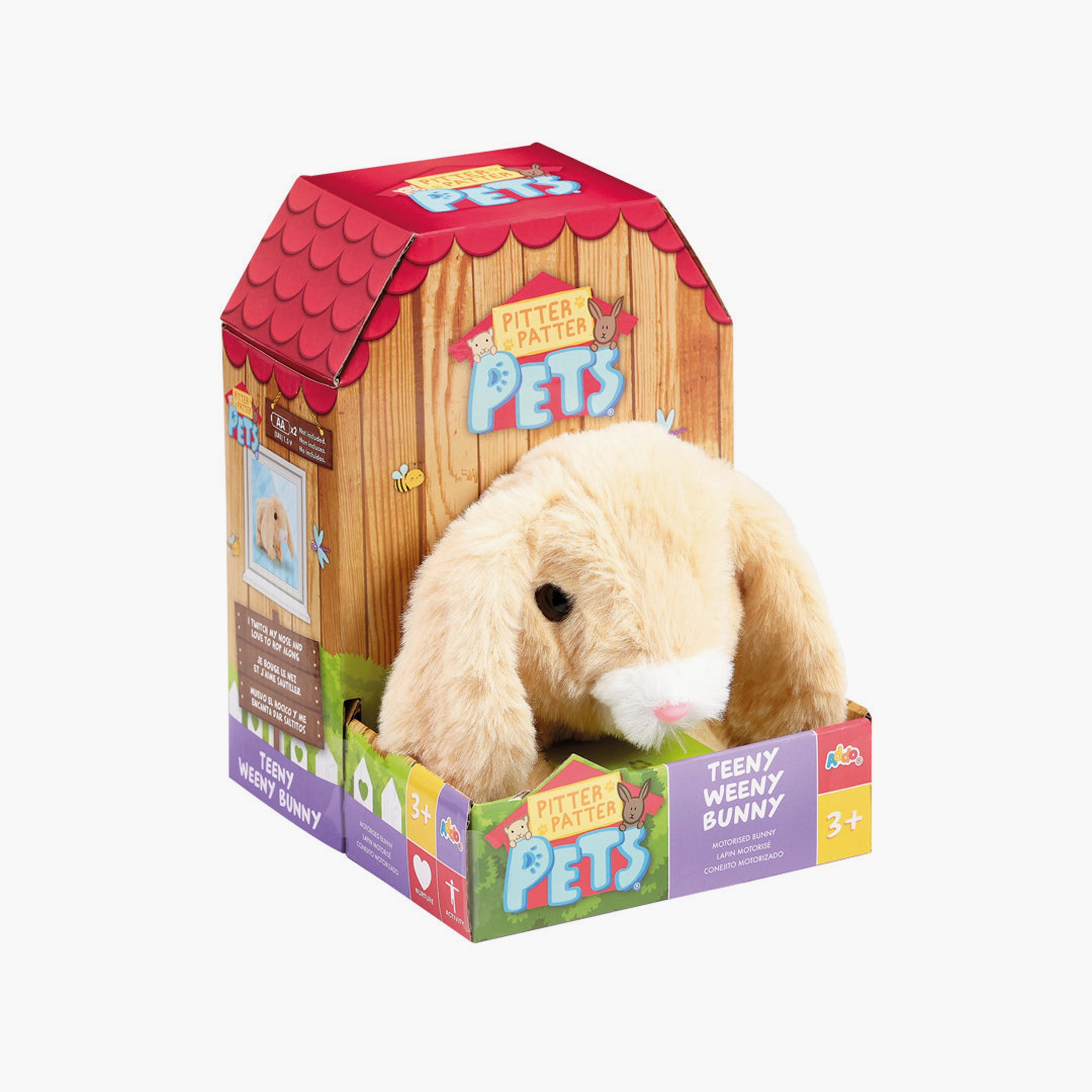 Addo Pitter Patter Battery Operated Teeny Weeny Bunny-toys-plushsofttoys-animals-image-2