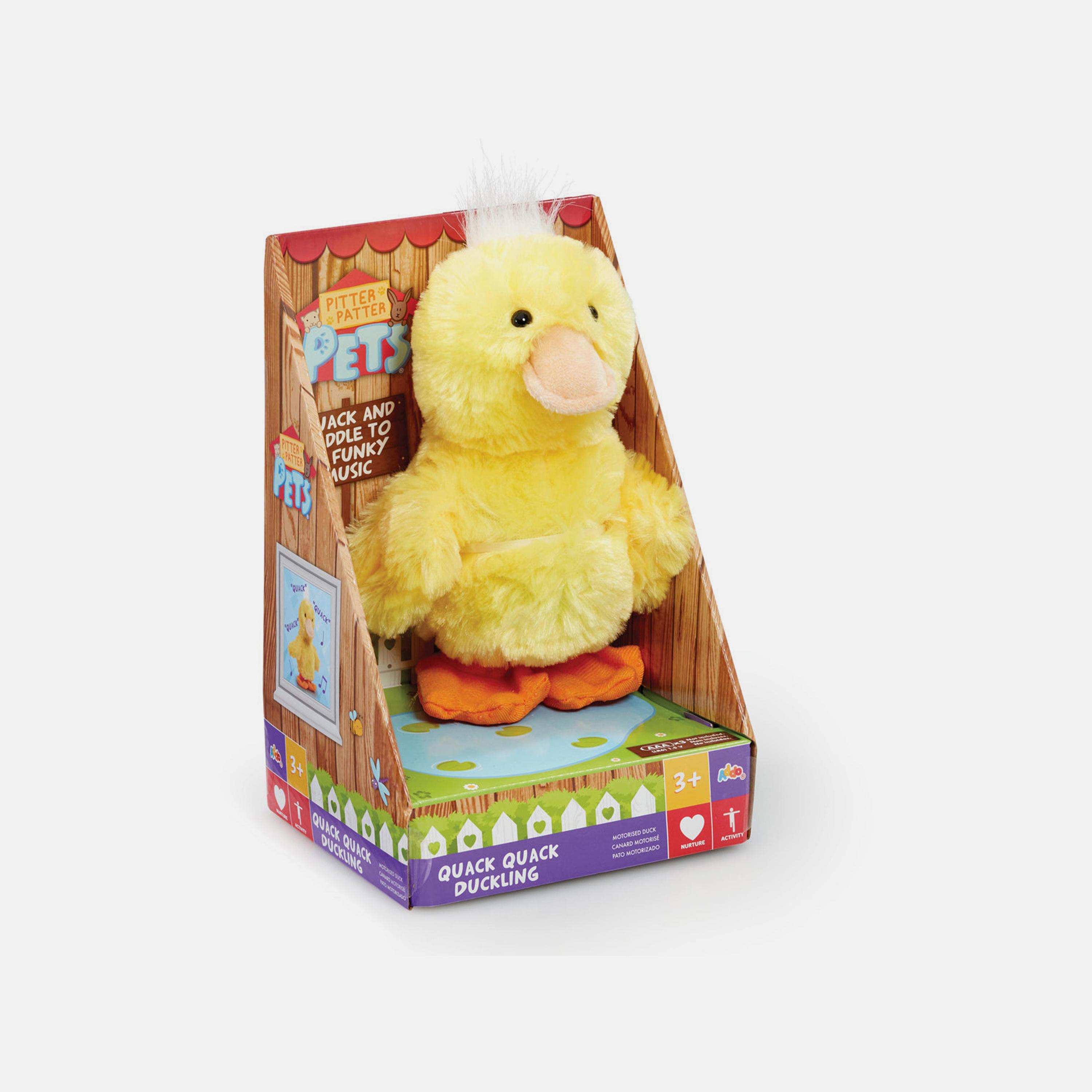 Addo Pitter Patter Battery Operated Quak Quack Duckling-toys-plushsofttoys-animals-image-3