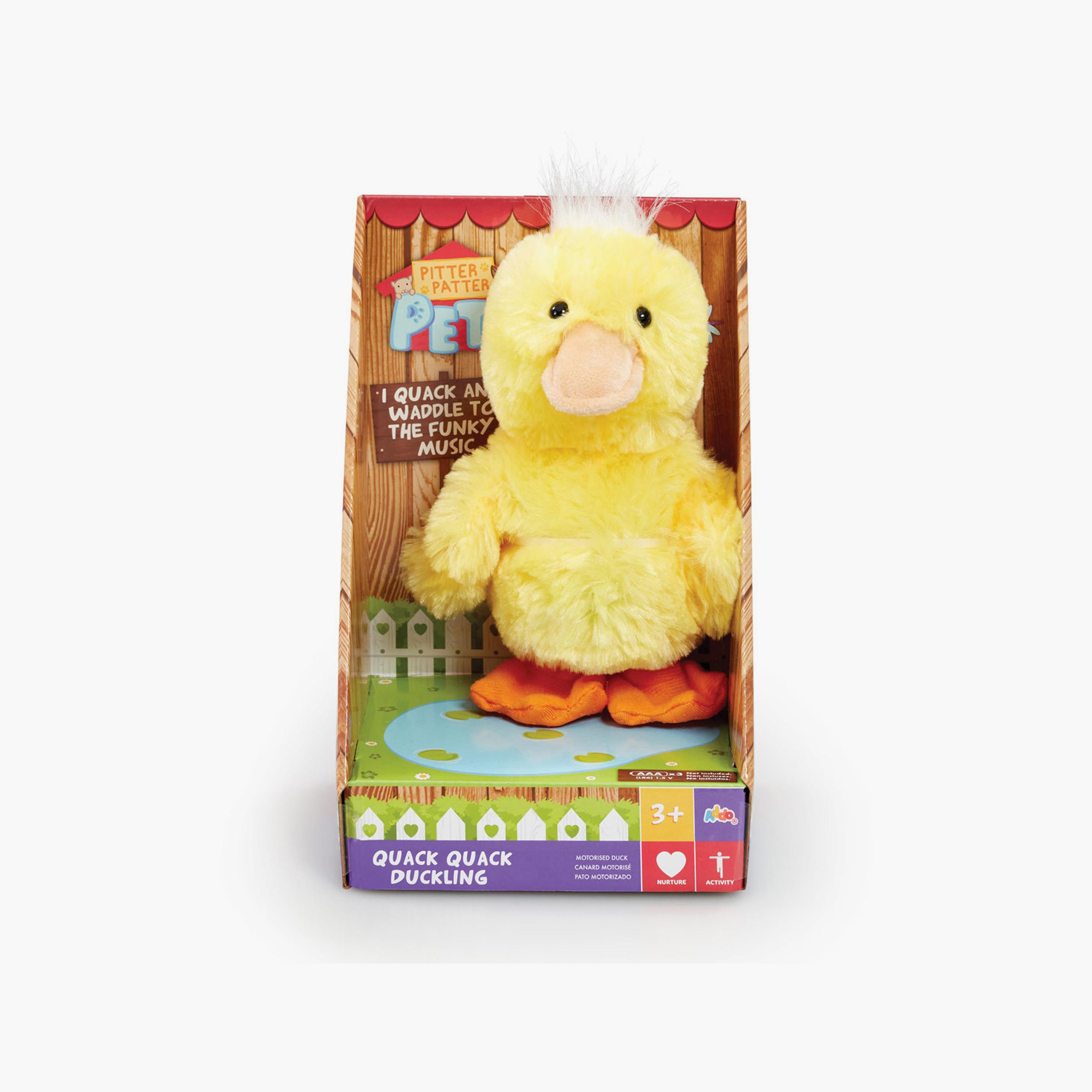 Addo Pitter Patter Battery Operated Quak Quack Duckling-toys-plushsofttoys-animals-image-4