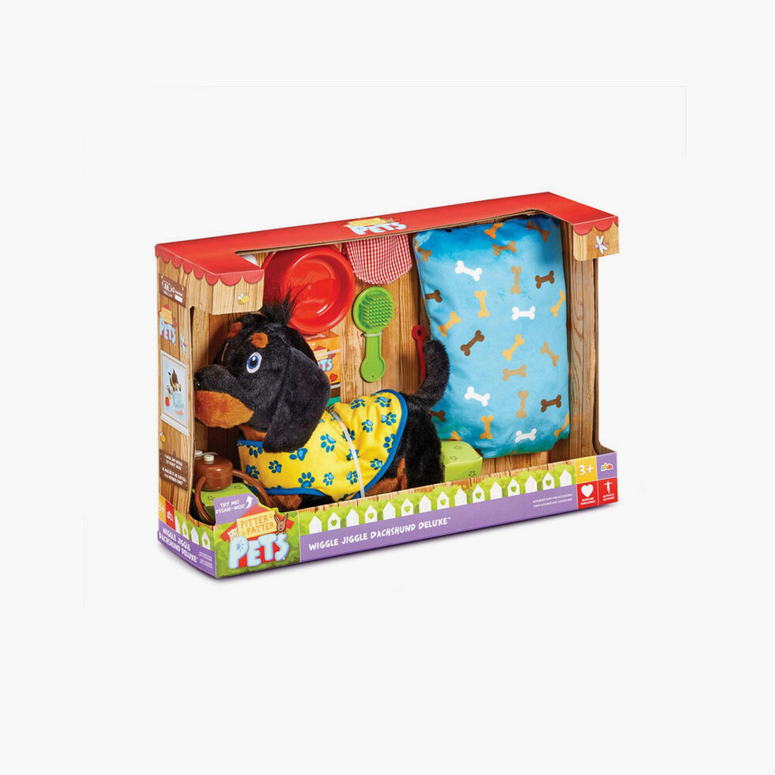 Addo Pitter Patter Battery Operated Wiggle Jiggle Dachshund Deluxe-toys-plushsofttoys-animals-image-4