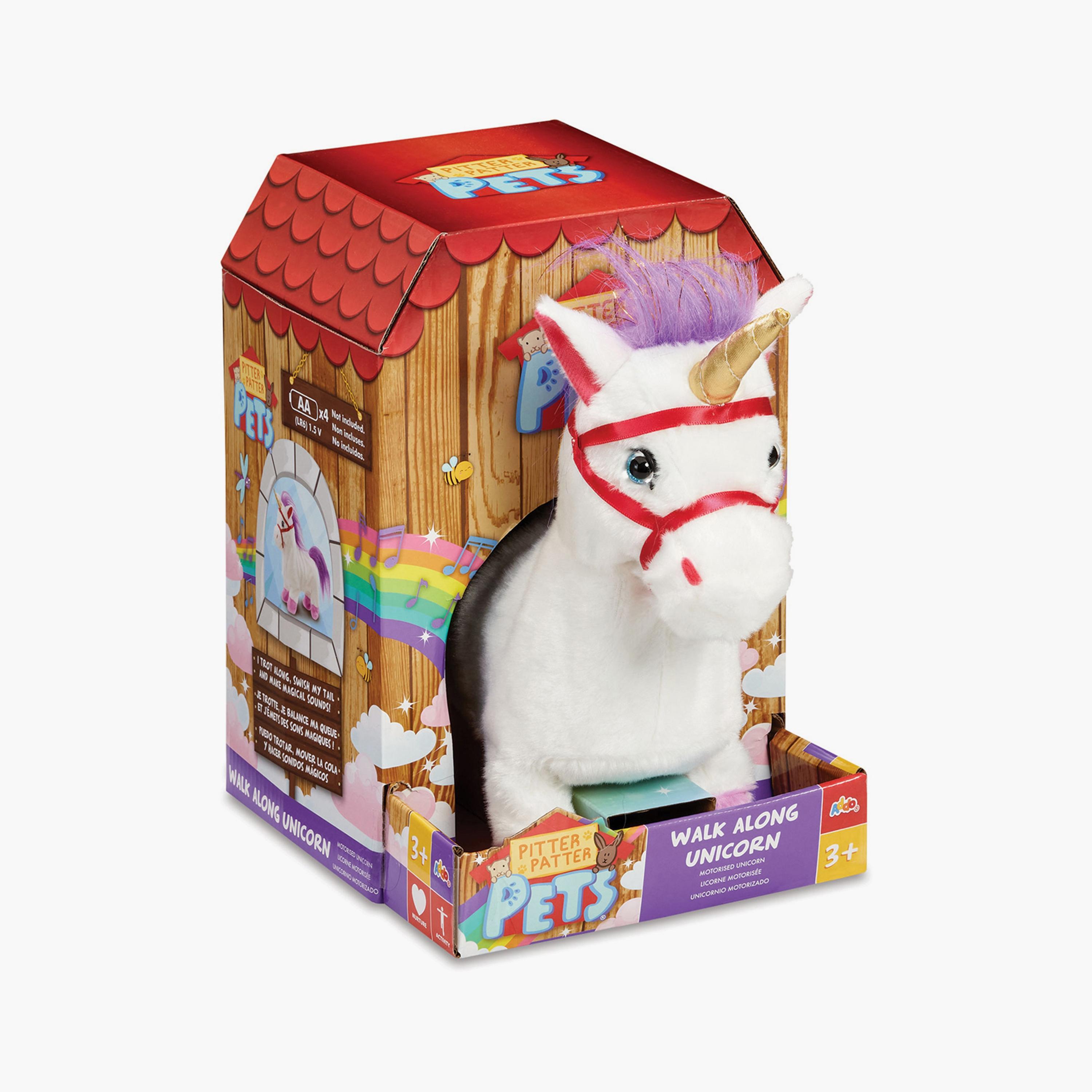 Addo Pitter Patter Pets Walk Along Unicorns - Version 2-toys-plushsofttoys-animals-image-2